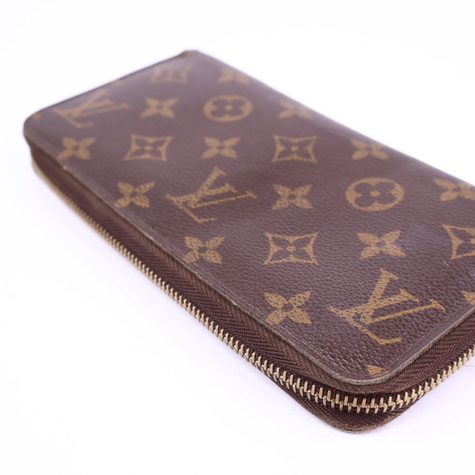 J3623-Louis Vuitton Monogram Canvas Clemence Wallet- Pre Owned