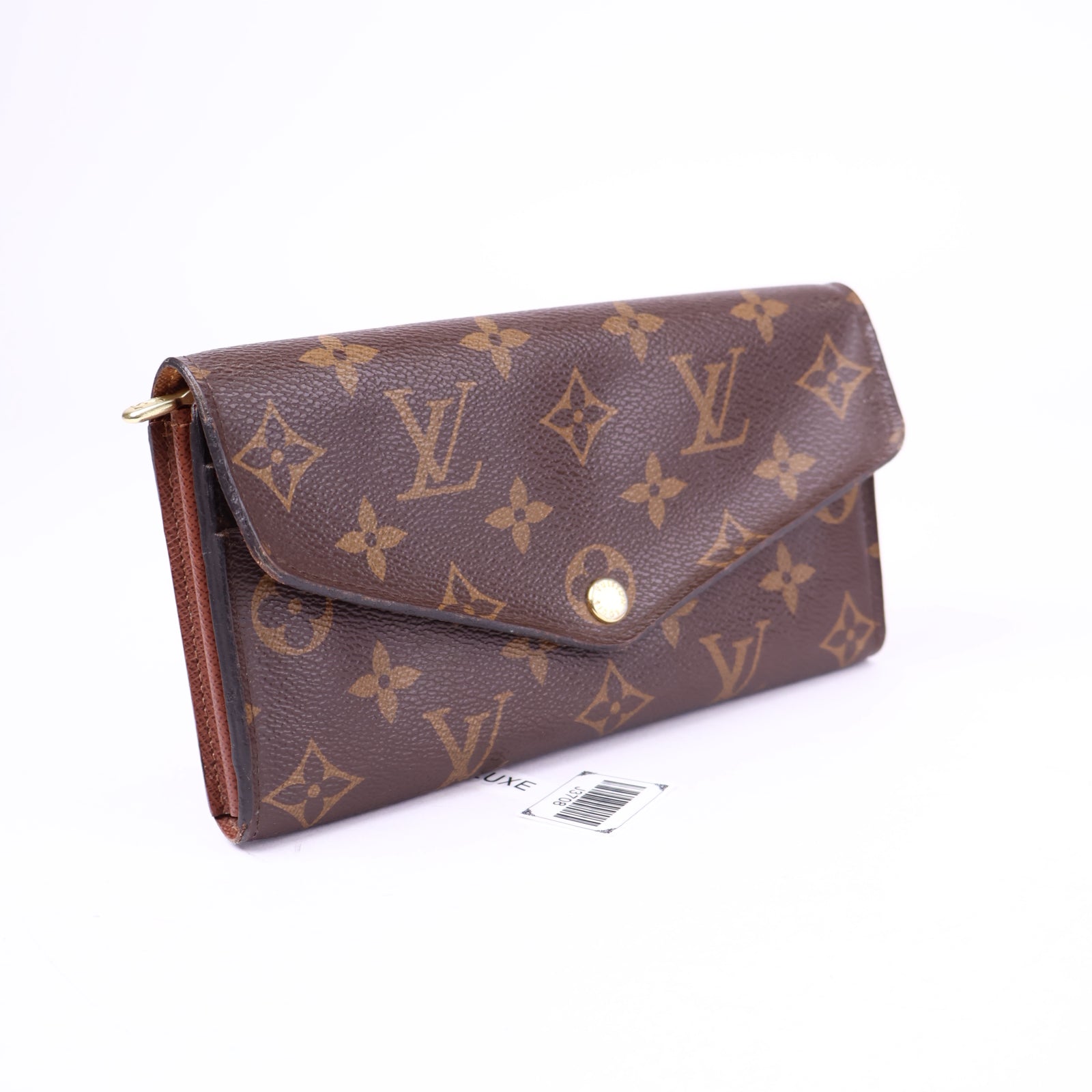 J3708-LOUIS VUITTON Monogram Canvas Sarah Wallet- Pre Owned