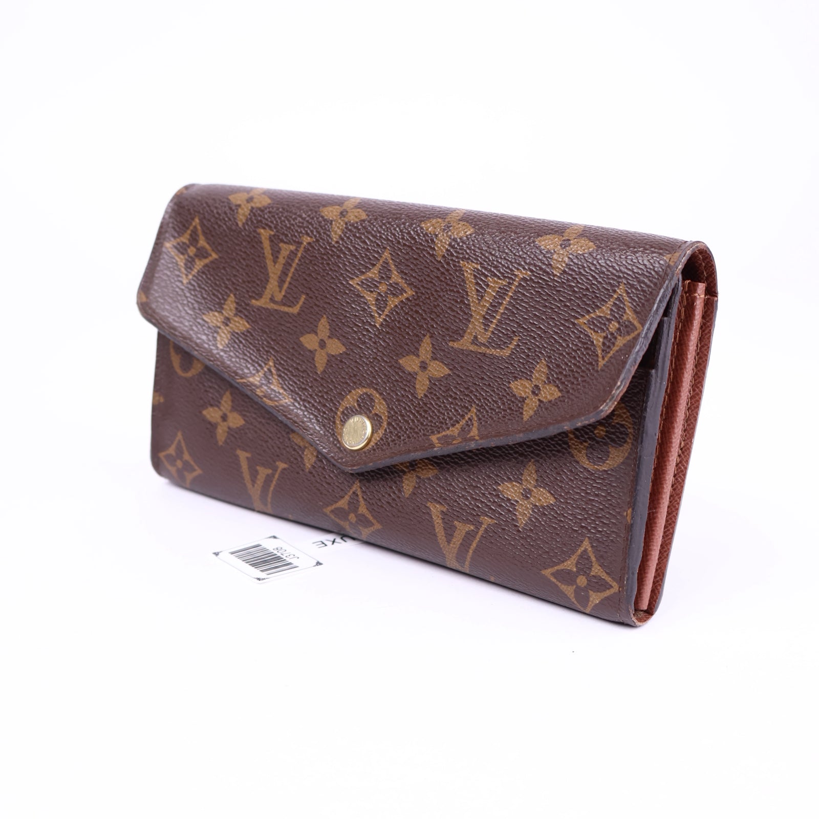J3708-LOUIS VUITTON Monogram Canvas Sarah Wallet- Pre Owned