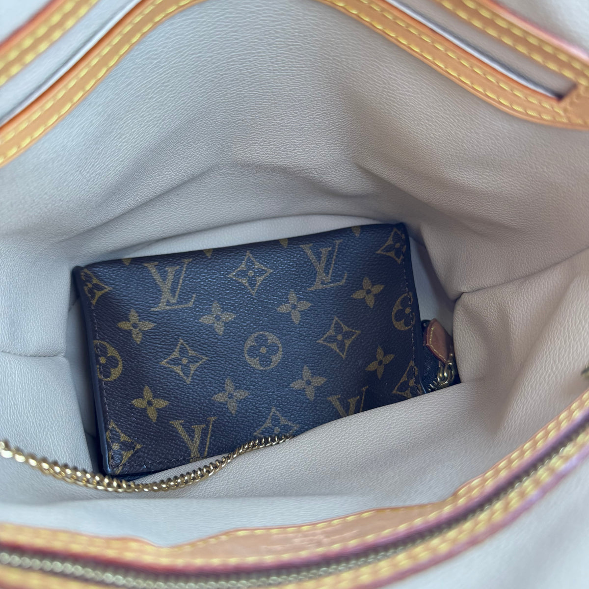 J2070 Louis Vuitton Monogram Canvas Petite Bucket Bag- Pre Owned
