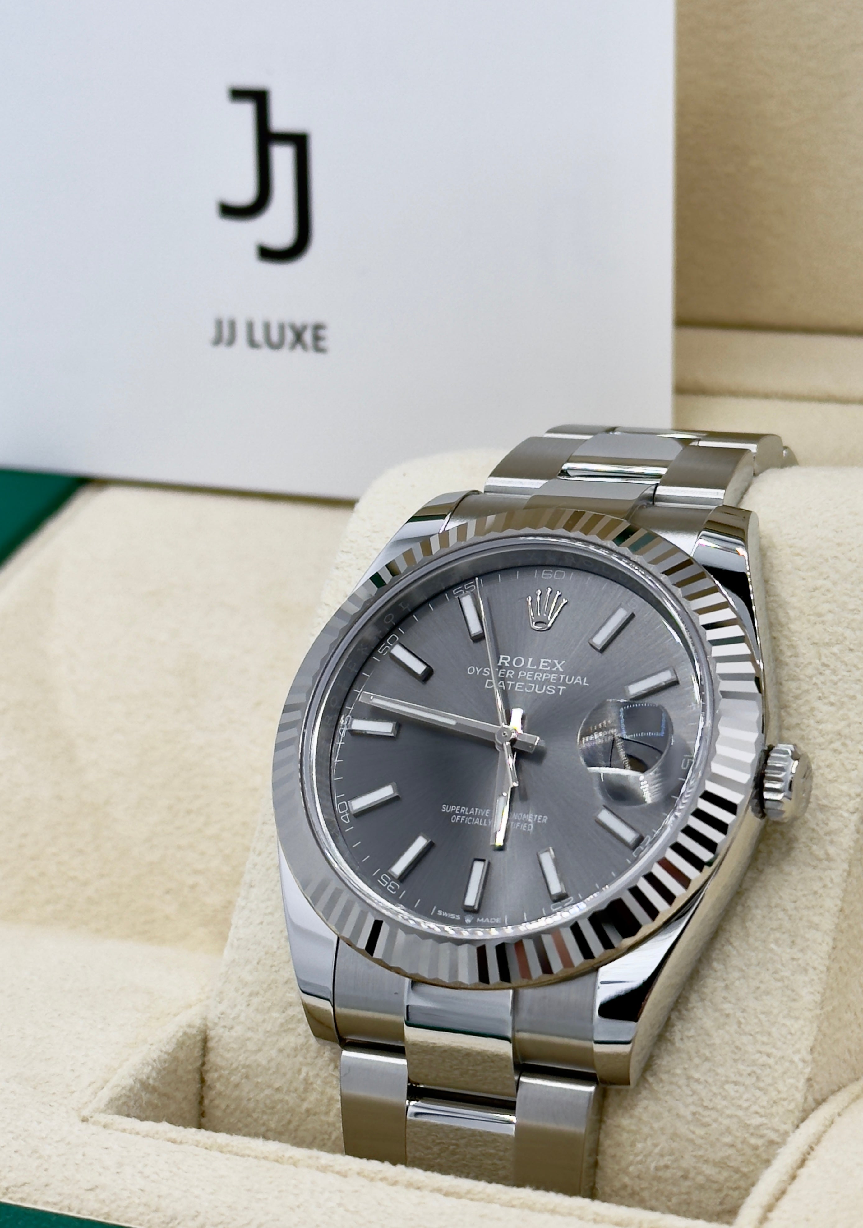 Rolex Datejust Grey 41mm 126334