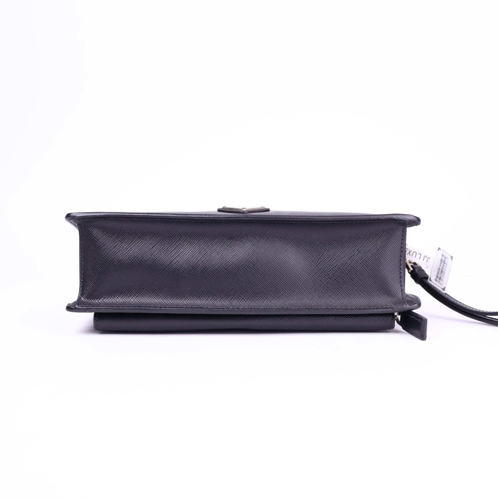J3711-Prada Black Saffiano Travel Organizer Pouch- Pre Owned