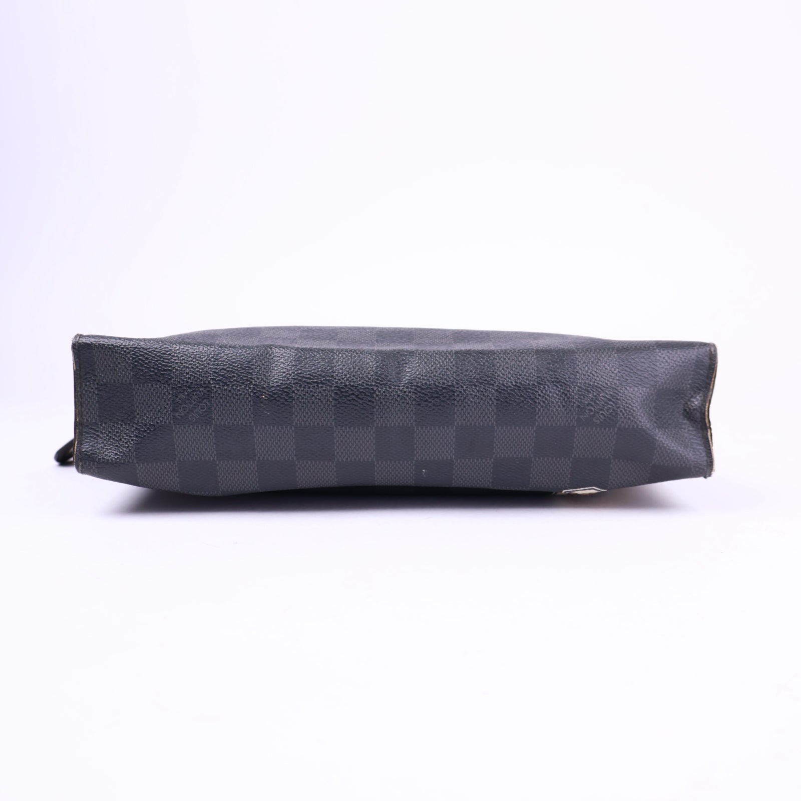 J3712-Louis Vuitton Pochette Voyage MM Leauge Damier Graphite- Pre Owned