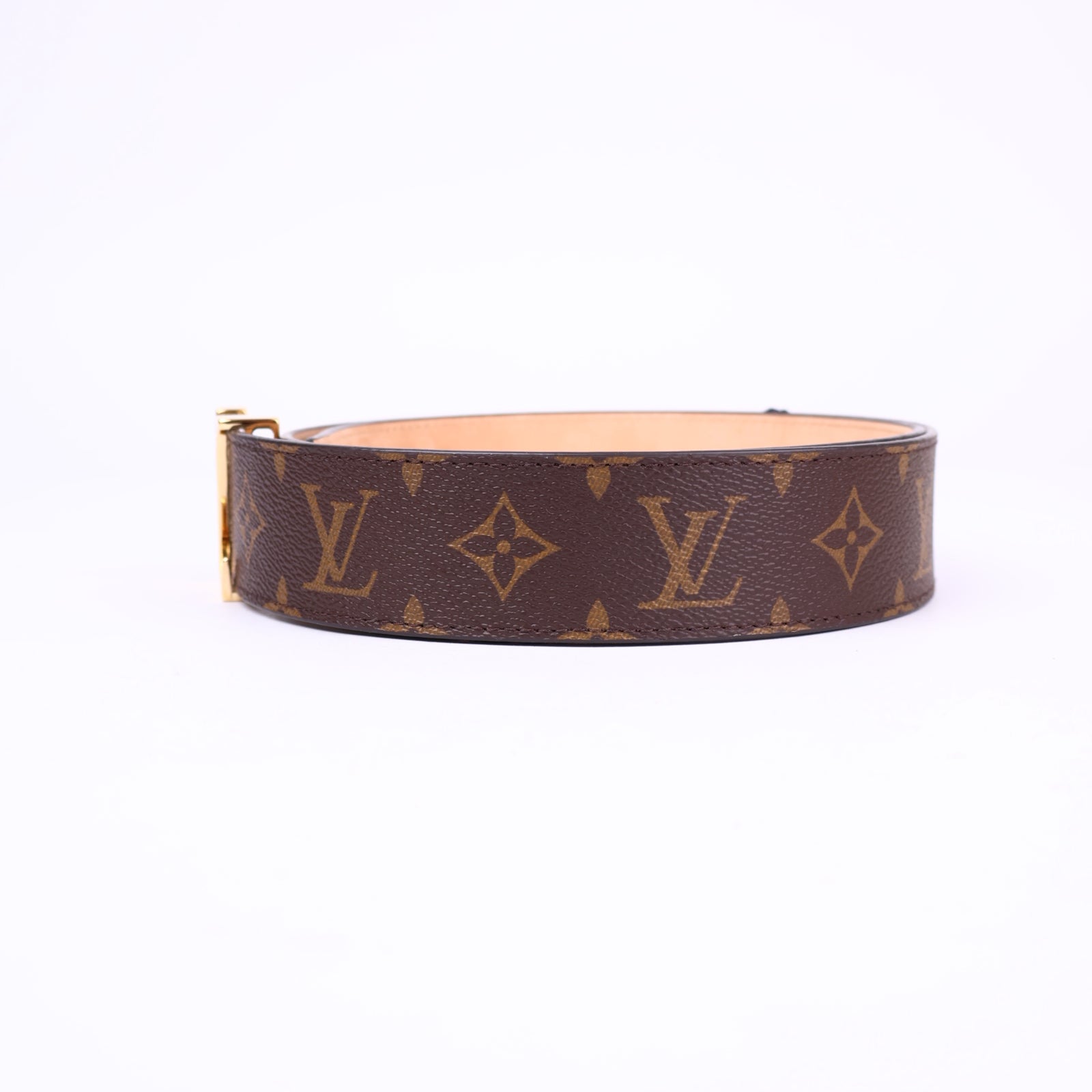 J3661-LOUIS VUITTON, a monogram canvas belt, size 95/38