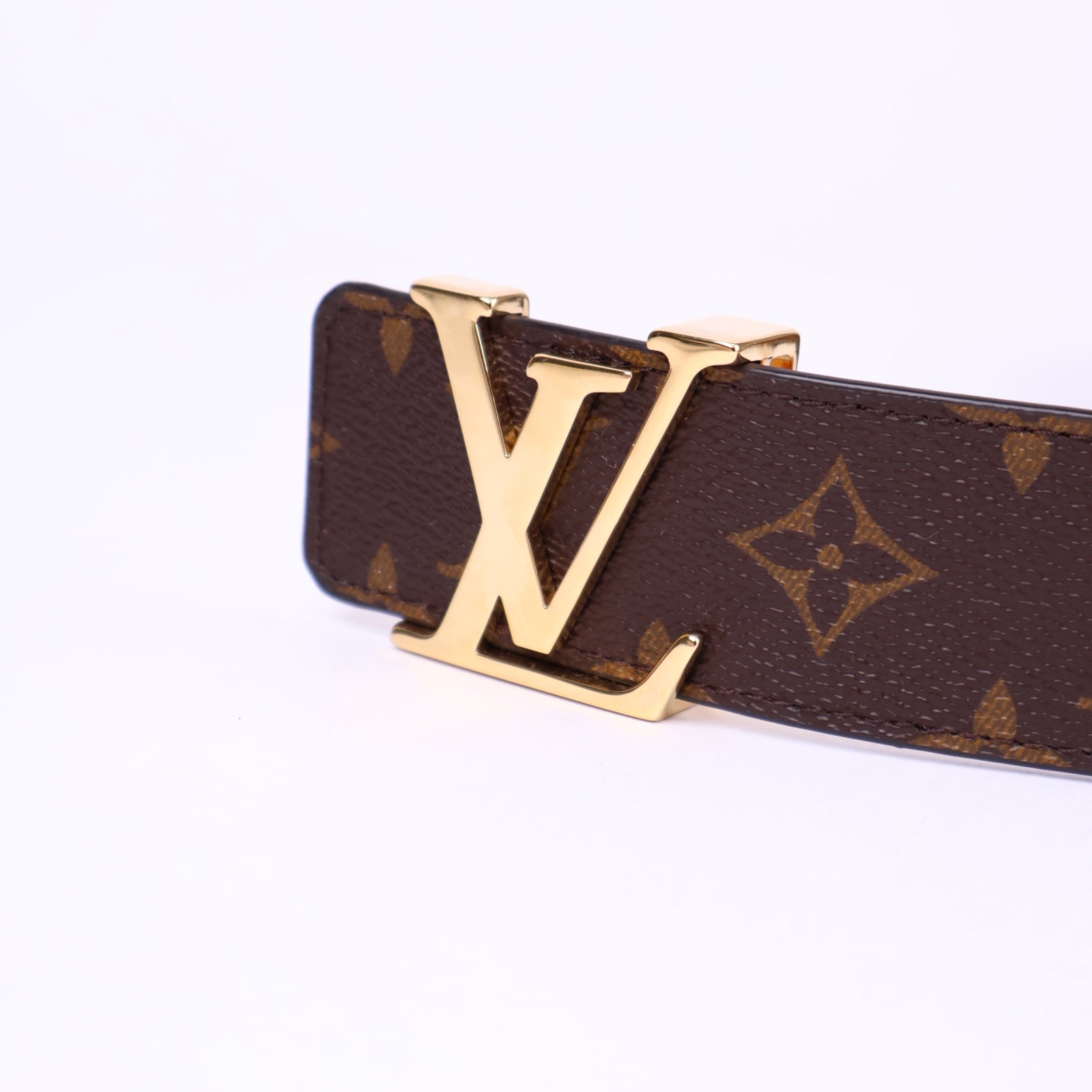 J3661-LOUIS VUITTON, a monogram canvas belt, size 95/38