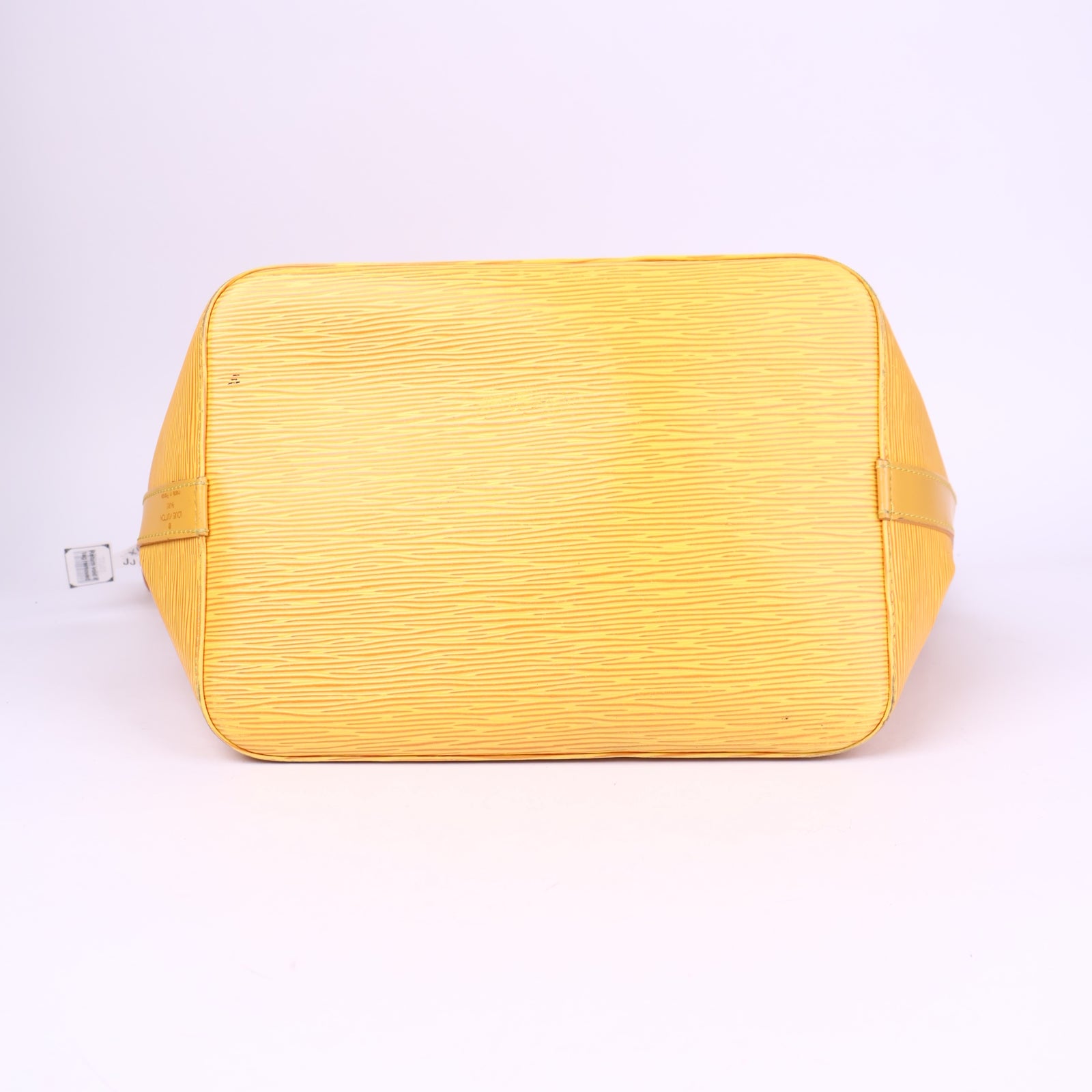 J3703-LOUIS VUITTON Epi Petit Noe Shoulder Bag Yellow - Pre Owned
