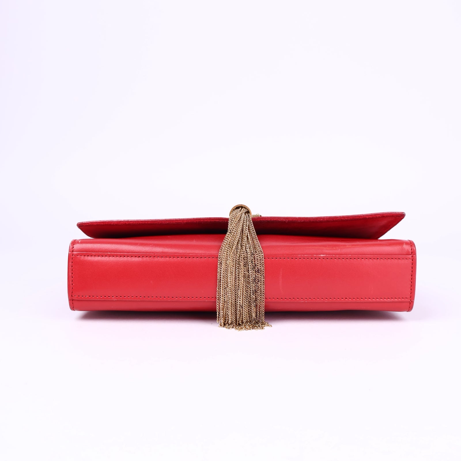 J3705-SAINT LAURENT Kate Tassel Clutch- Pre Owned