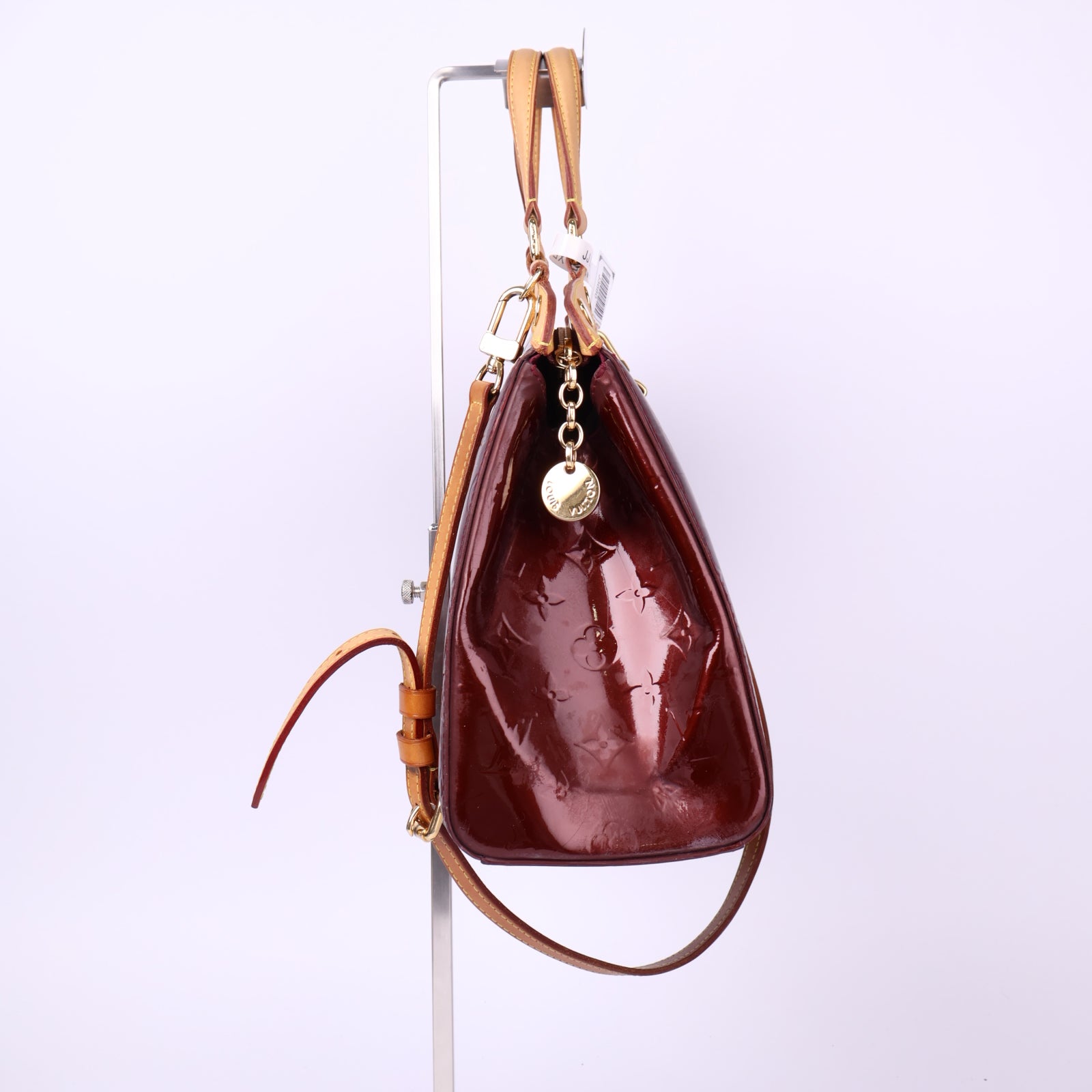 J3680-Louis Vuitton Monogram Vernis Brea MM satchel- Pre Owned