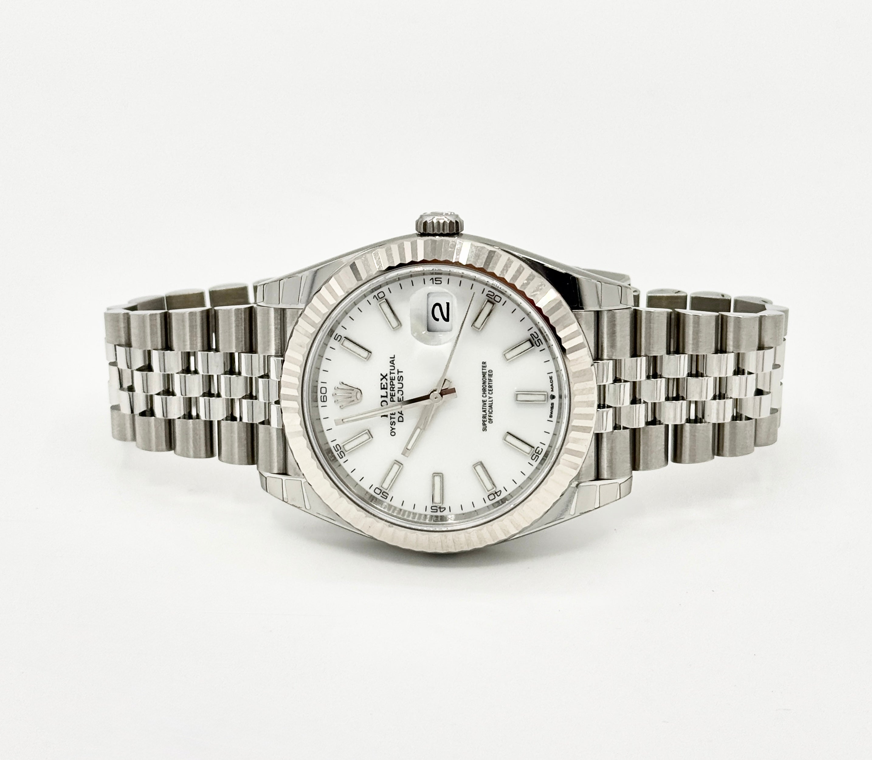 Rolex Datejust White 41mm 126334