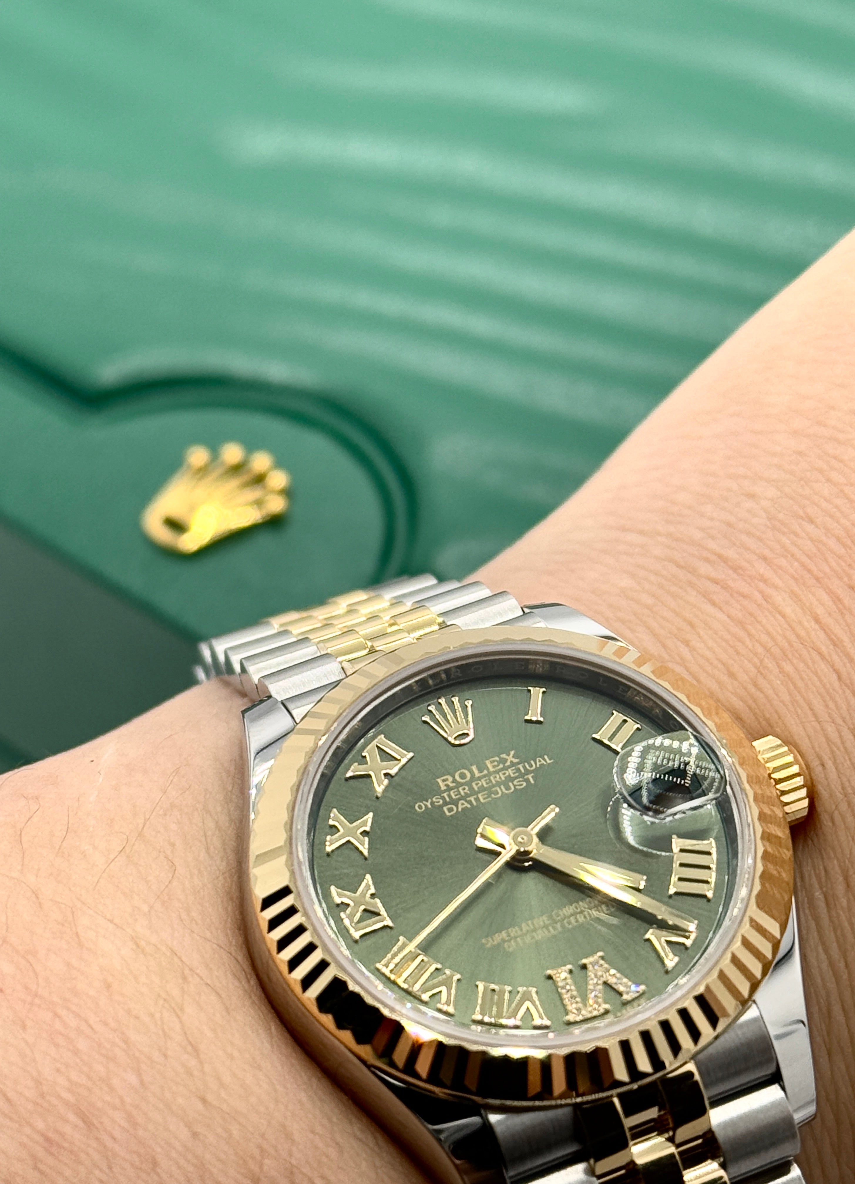 Rolex Datejust 31mm Olive-green 278273