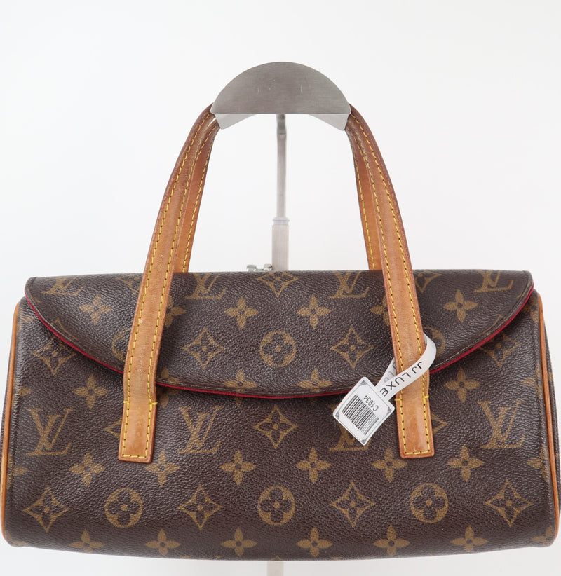 C1934# Louis Vuitton Shoulder Bag Monogram Canvas Sonatine | Pre-Owned Very Good Brown Monogram Canvas