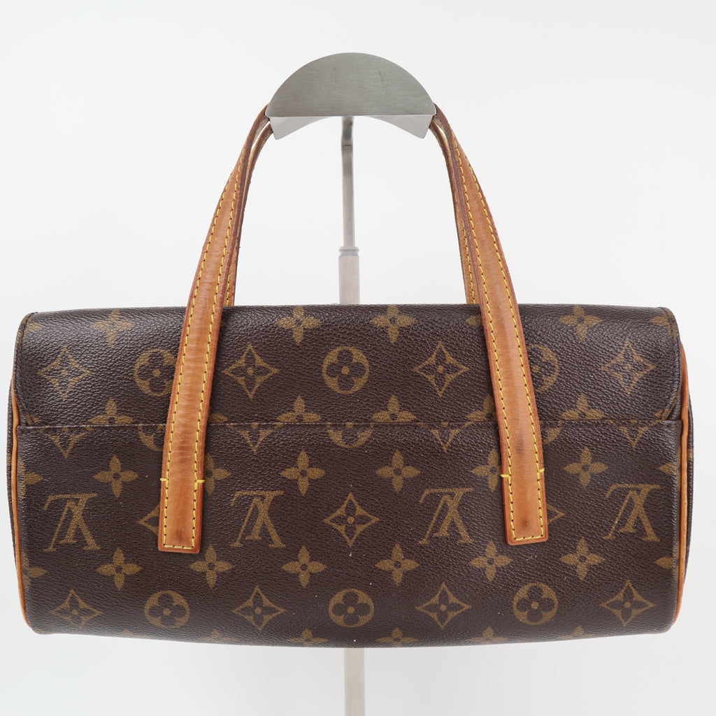 C1934# Louis Vuitton Shoulder Bag Monogram Canvas Sonatine | Pre-Owned Very Good Brown Monogram Canvas