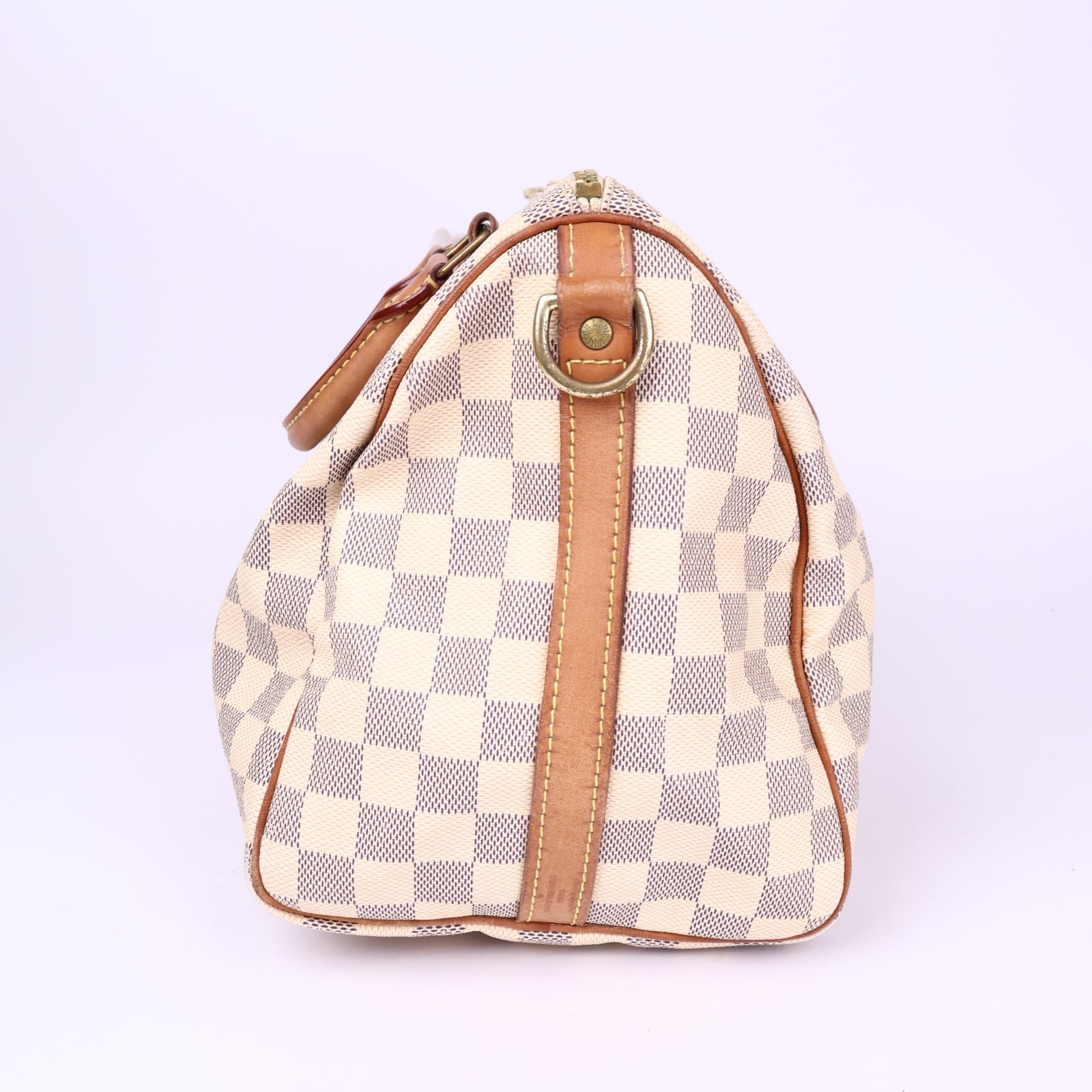 J3682-LOUIS VUITTON SPEEDY 30 DAMIER AZUR CANVAS- Pre Owned