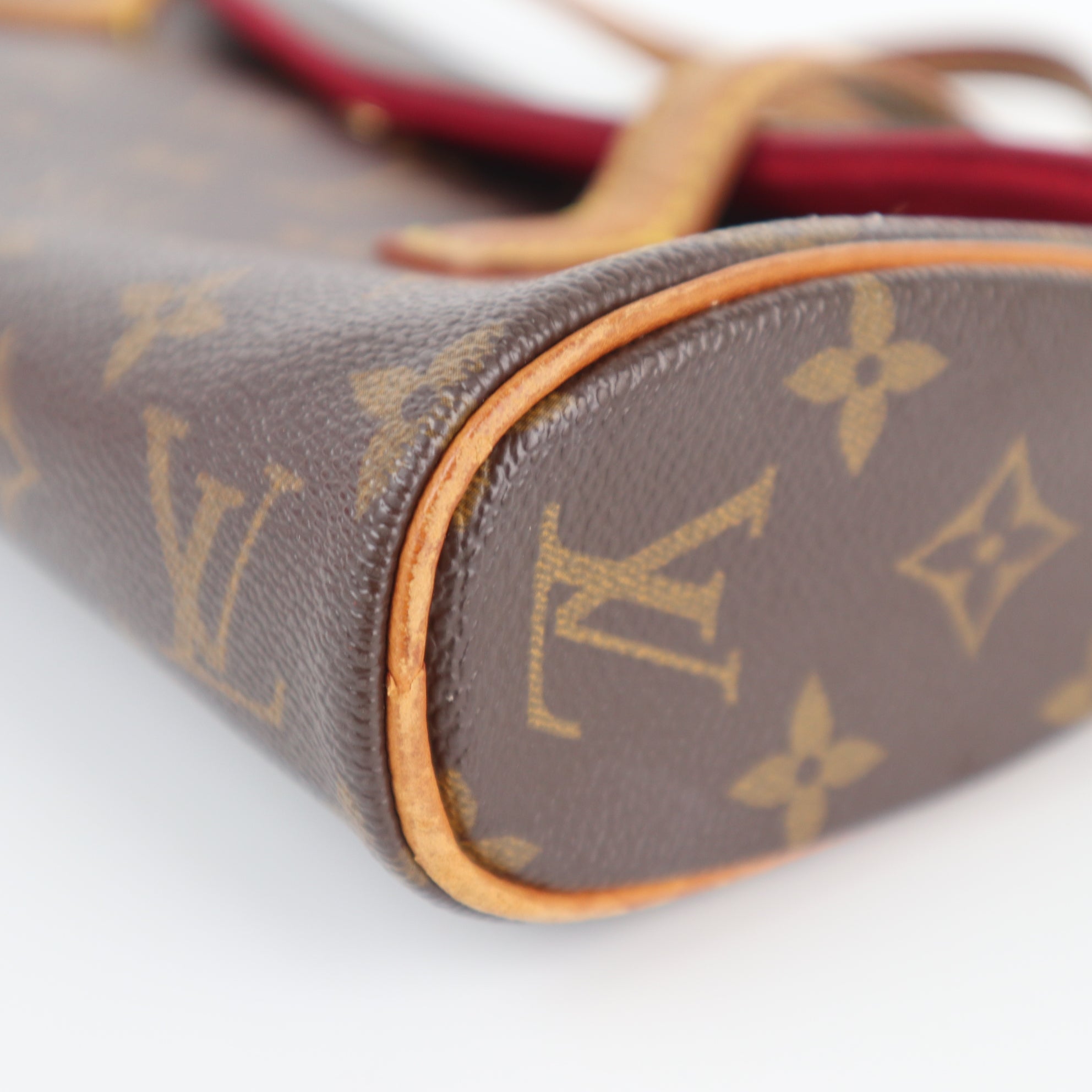 C1934 Louis Vuitton Shoulder Bag Monogram Canvas Sonatine | Pre-Owned Very Good Brown Monogram Canvas