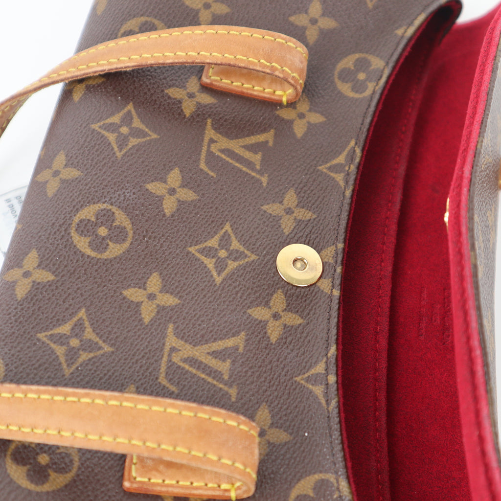 C1934# Louis Vuitton Shoulder Bag Monogram Canvas Sonatine | Pre-Owned Very Good Brown Monogram Canvas