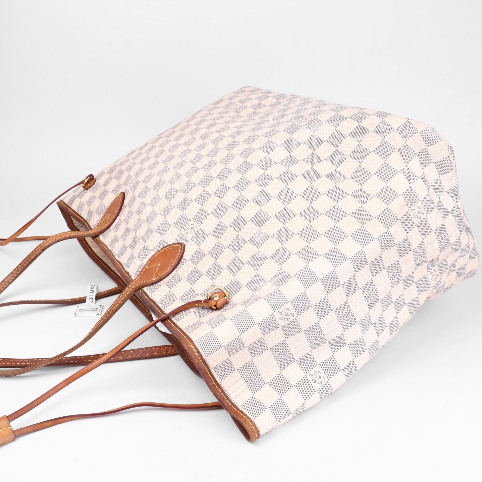 J3507 Louis Vuitton Damier Azur Neverfull GM Tote- Pre Owned
