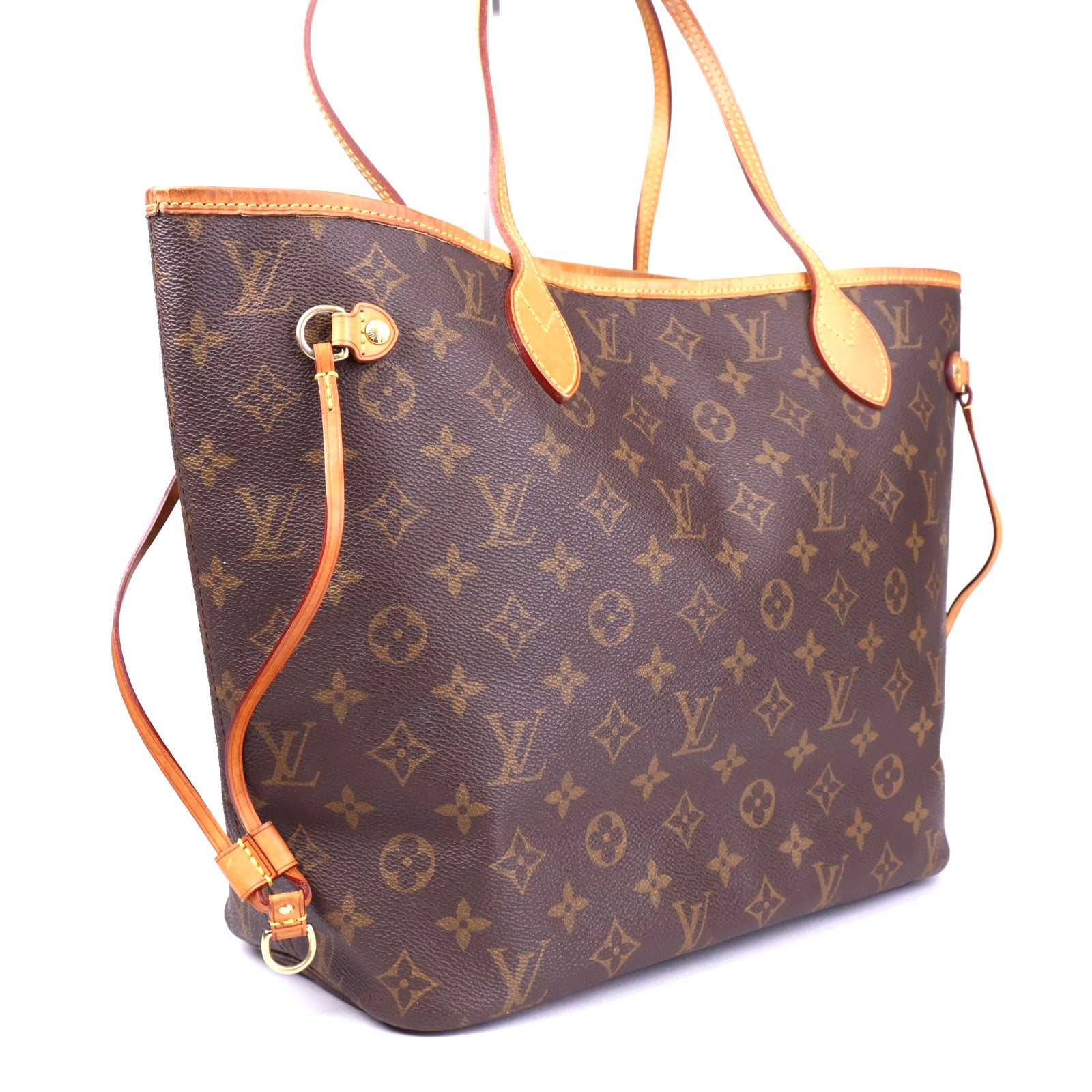 J3698 Louis Vuitton Monogram Neverfull Tote Bag- Pre Owned