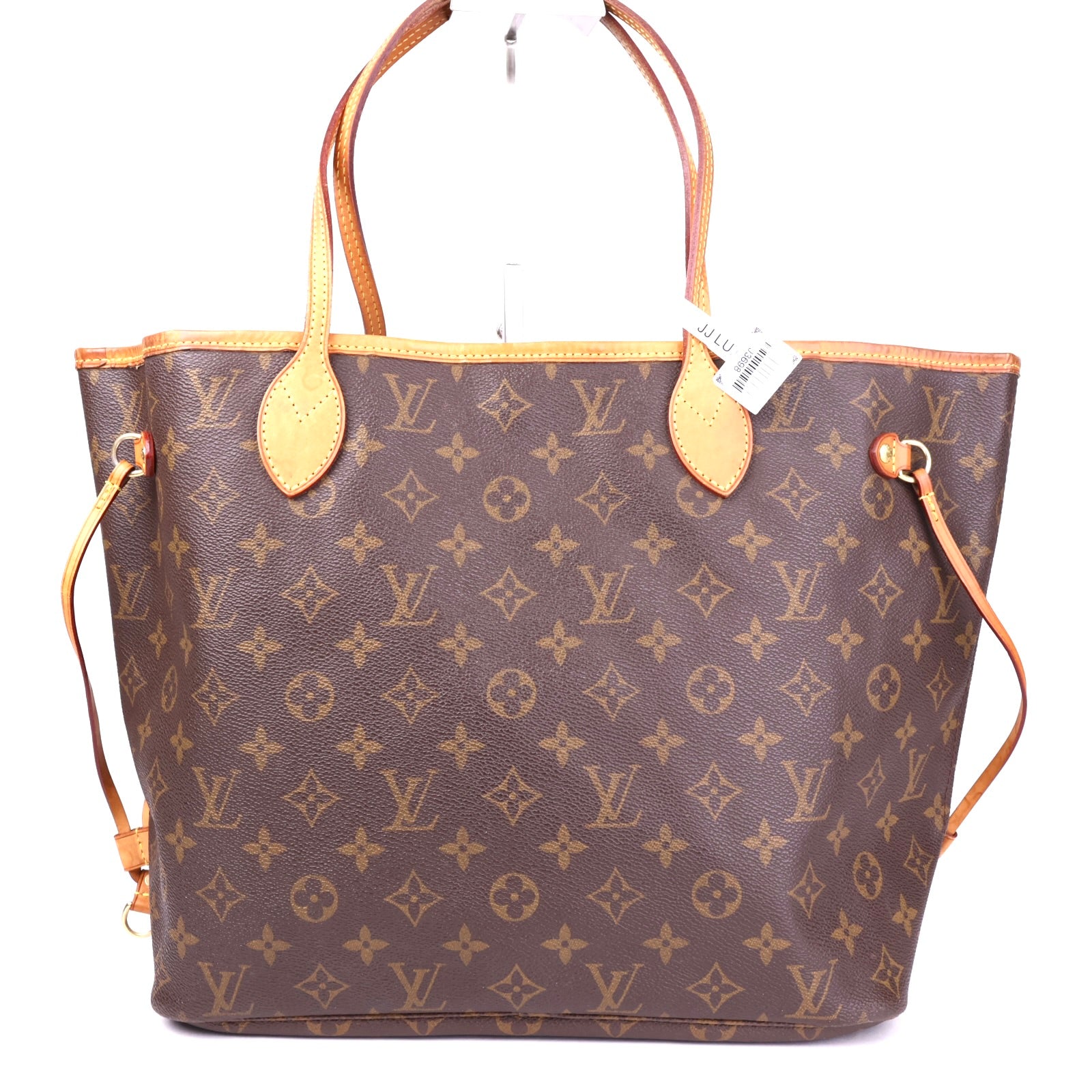 J3698 Louis Vuitton Monogram Neverfull Tote Bag- Pre Owned