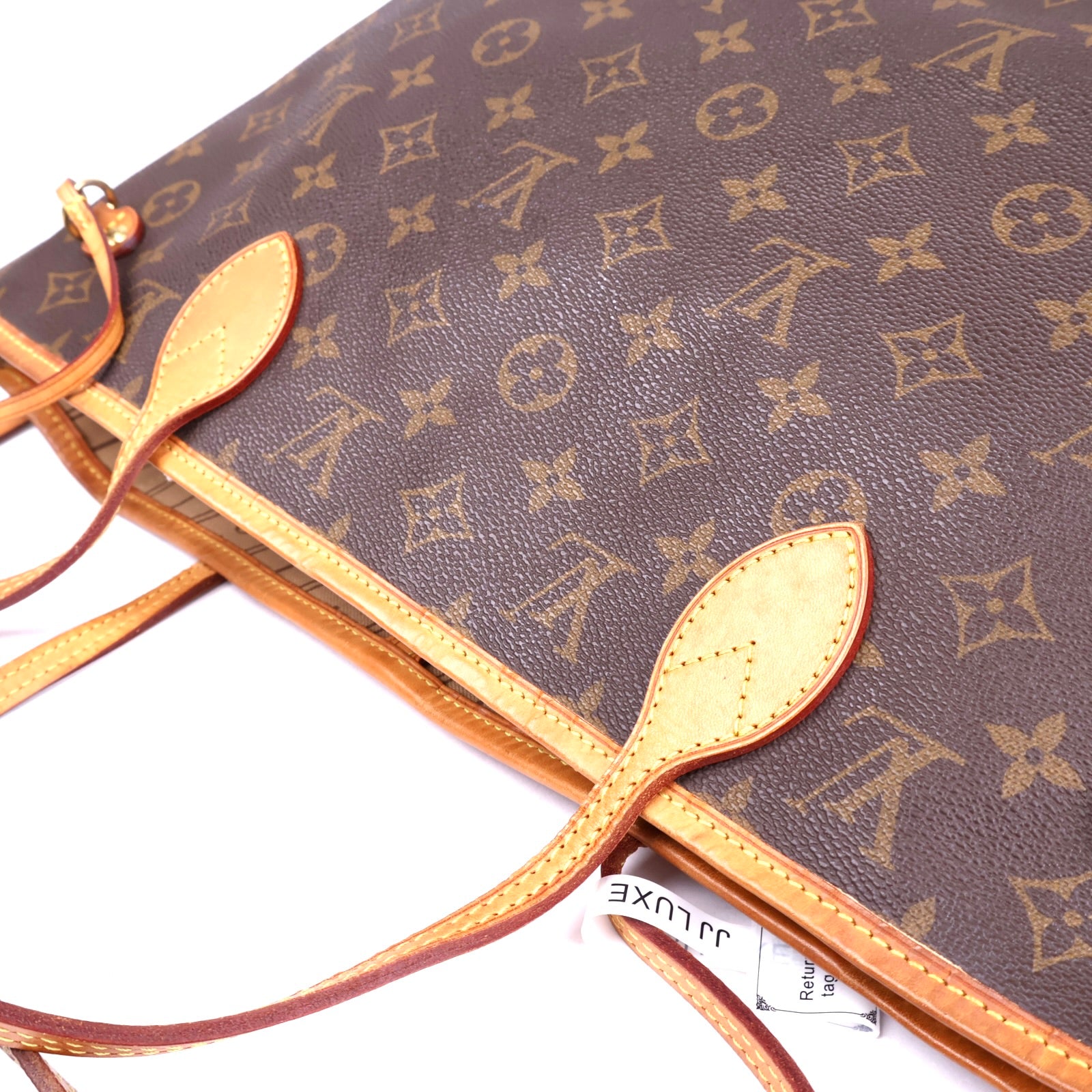 J3698 Louis Vuitton Monogram Neverfull Tote Bag- Pre Owned