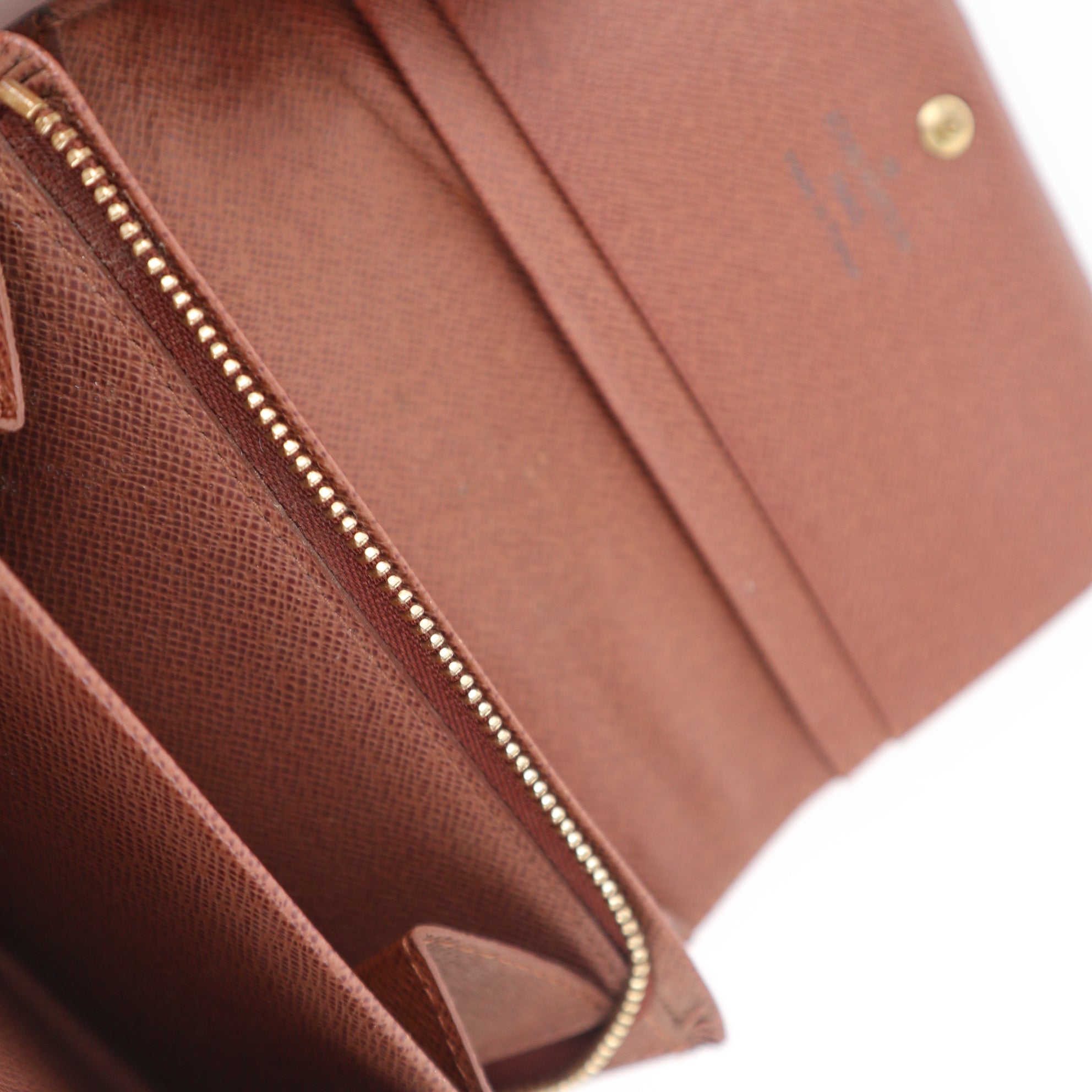 C1938 Louis Vuitton Wallet Monogram Portefeuille Tresor Bi-fold Wallet | Pre-Owned Very Good Brown Monogram Canvas