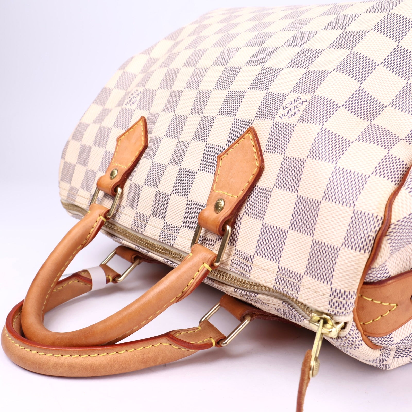 J3701 Louis Vuitton Damier Azur Canvas Speedy 30 Bag- Pre Owned