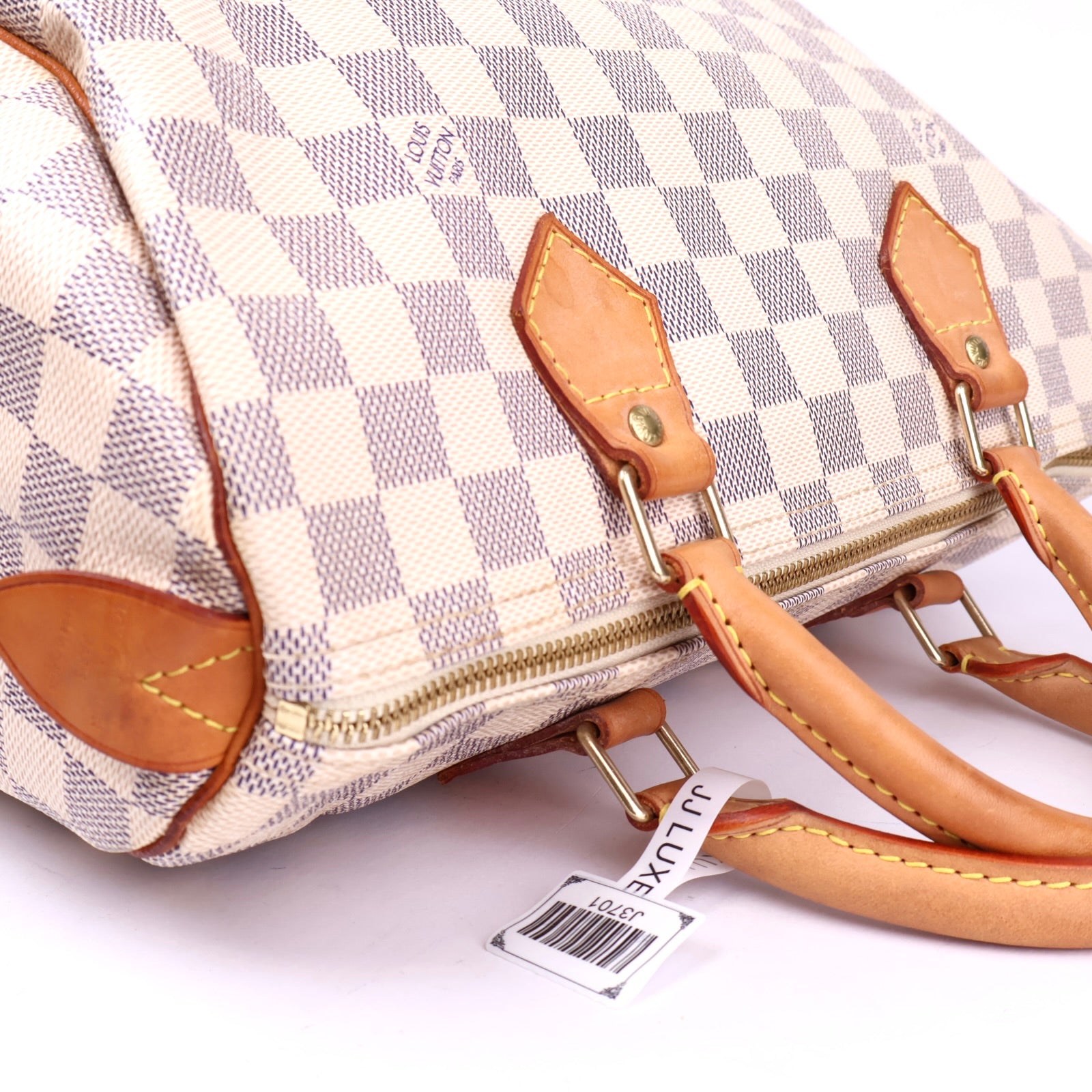 J3701 Louis Vuitton Damier Azur Canvas Speedy 30 Bag- Pre Owned