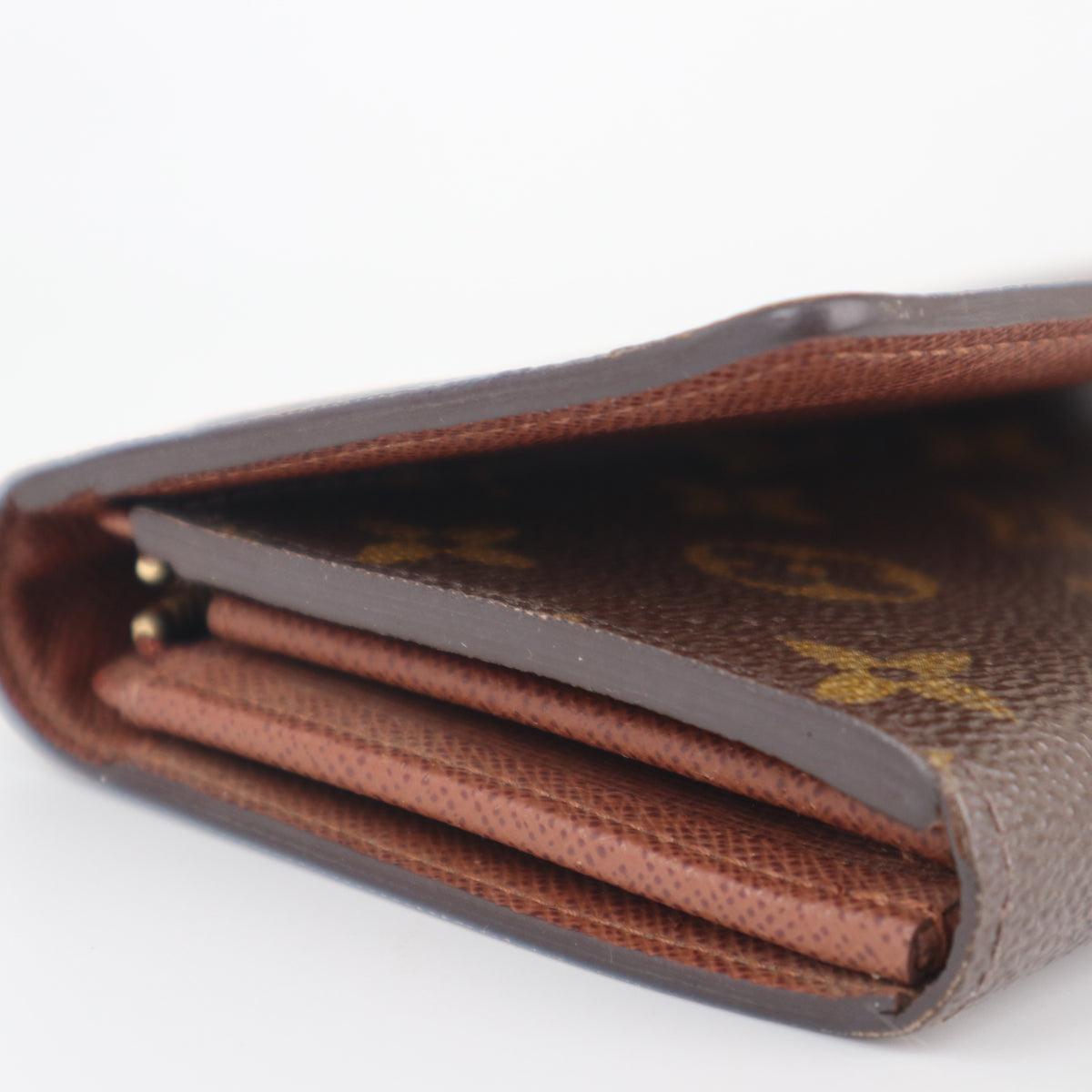 C1938 Louis Vuitton Wallet Monogram Portefeuille Tresor Bi-fold Wallet | Pre-Owned Very Good Brown Monogram Canvas