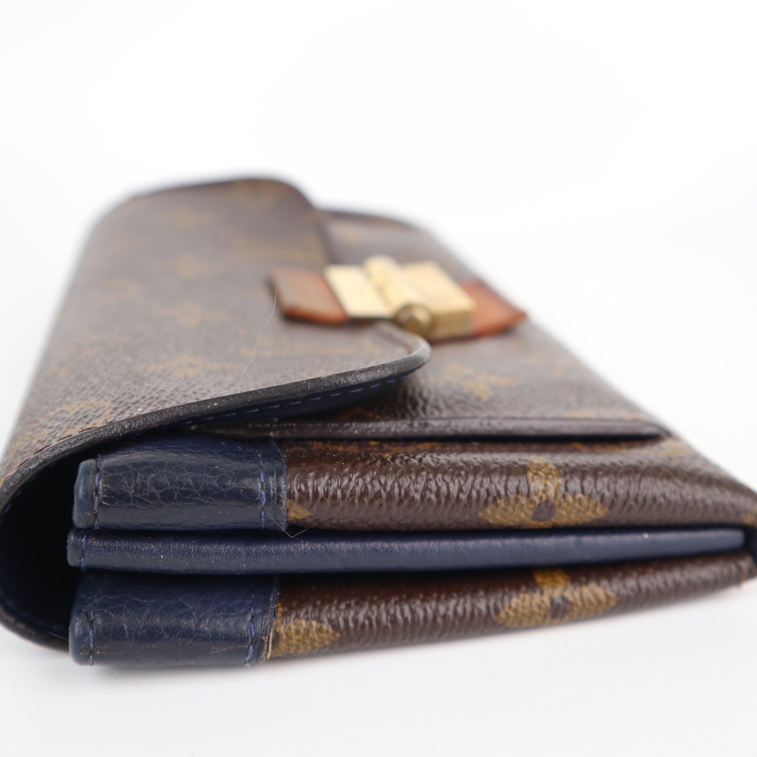 C1941 Louis Vuitton Wallet Monogram Elysee Wallet | Pre-Owned Very Good Brown Monogram Canvas
