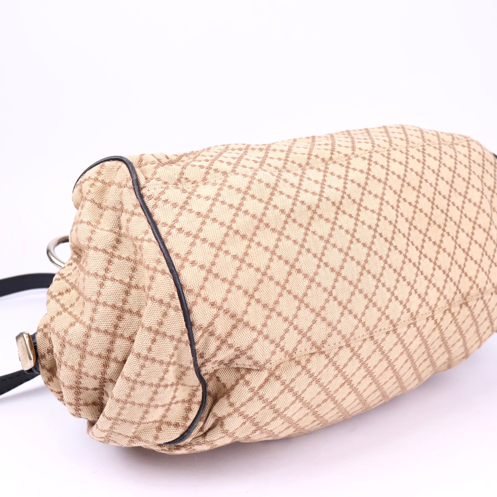 J3503 Gucci Diamante Shoulder Bag Canvas- Pre Owned