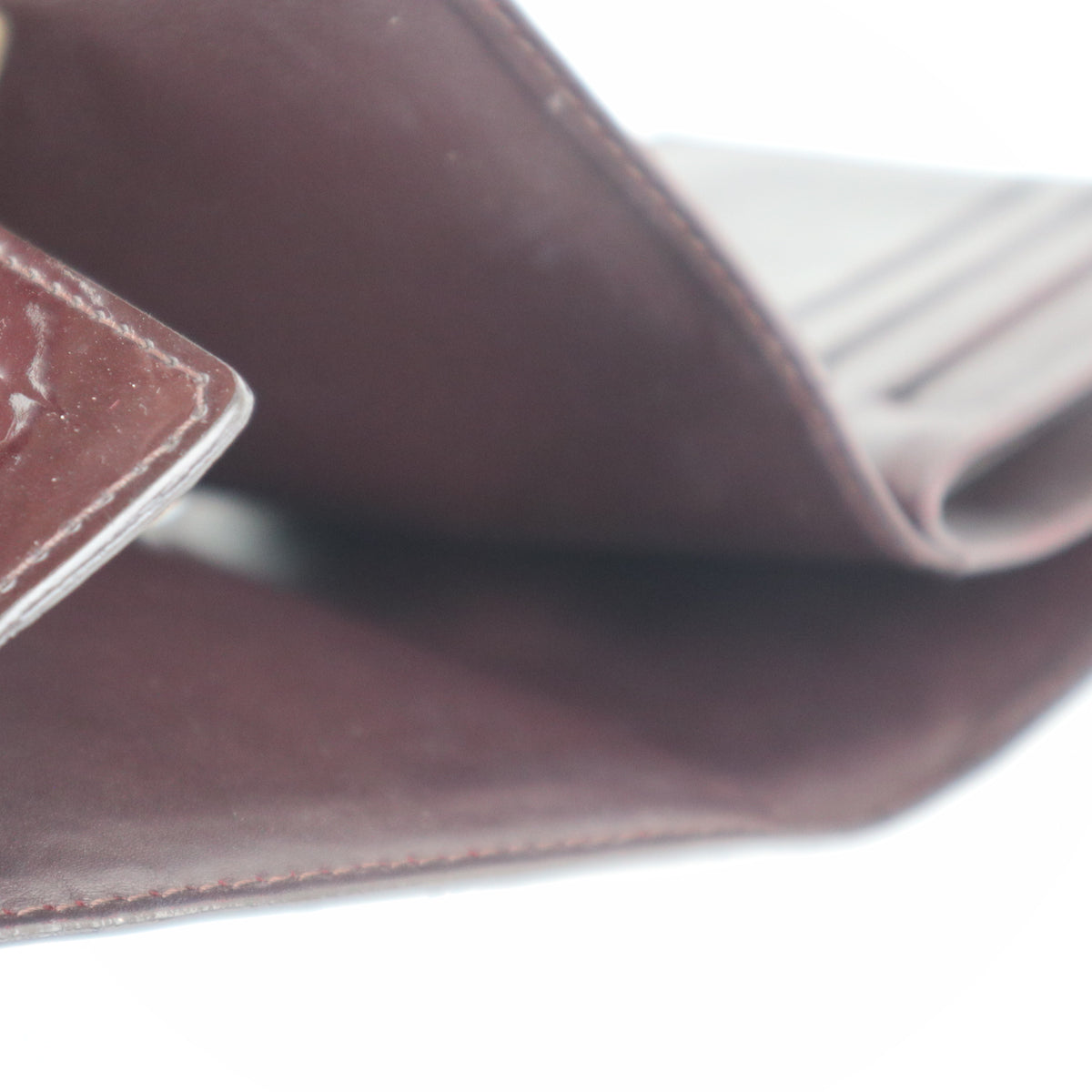 C1942 Louis Vuitton Wallet Monogram Vernis Koala | Pre-Owned Very Good Brown Monogram Canvas, Leather, Patent leather