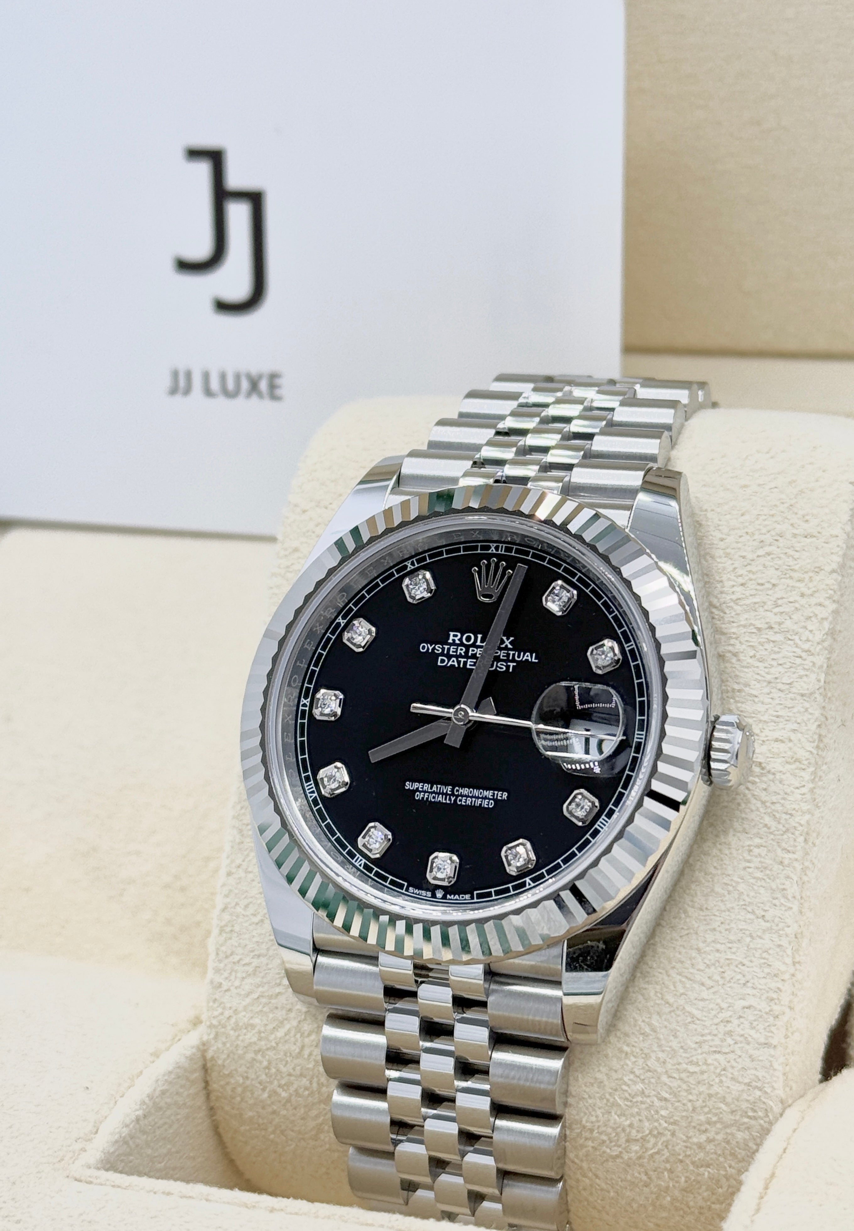 Rolex Datejust Black 41mm 126334