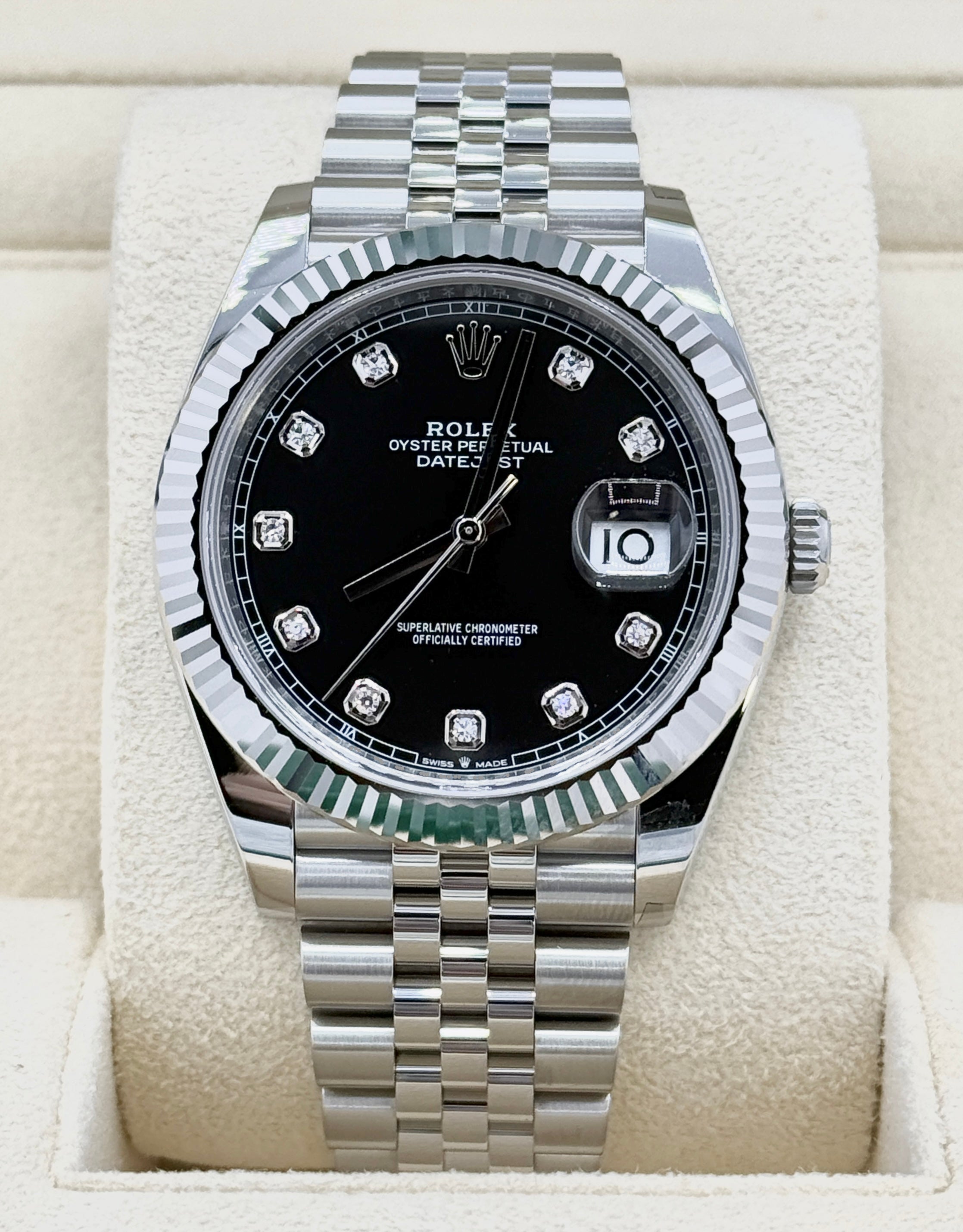 Rolex Datejust Black 41mm 126334