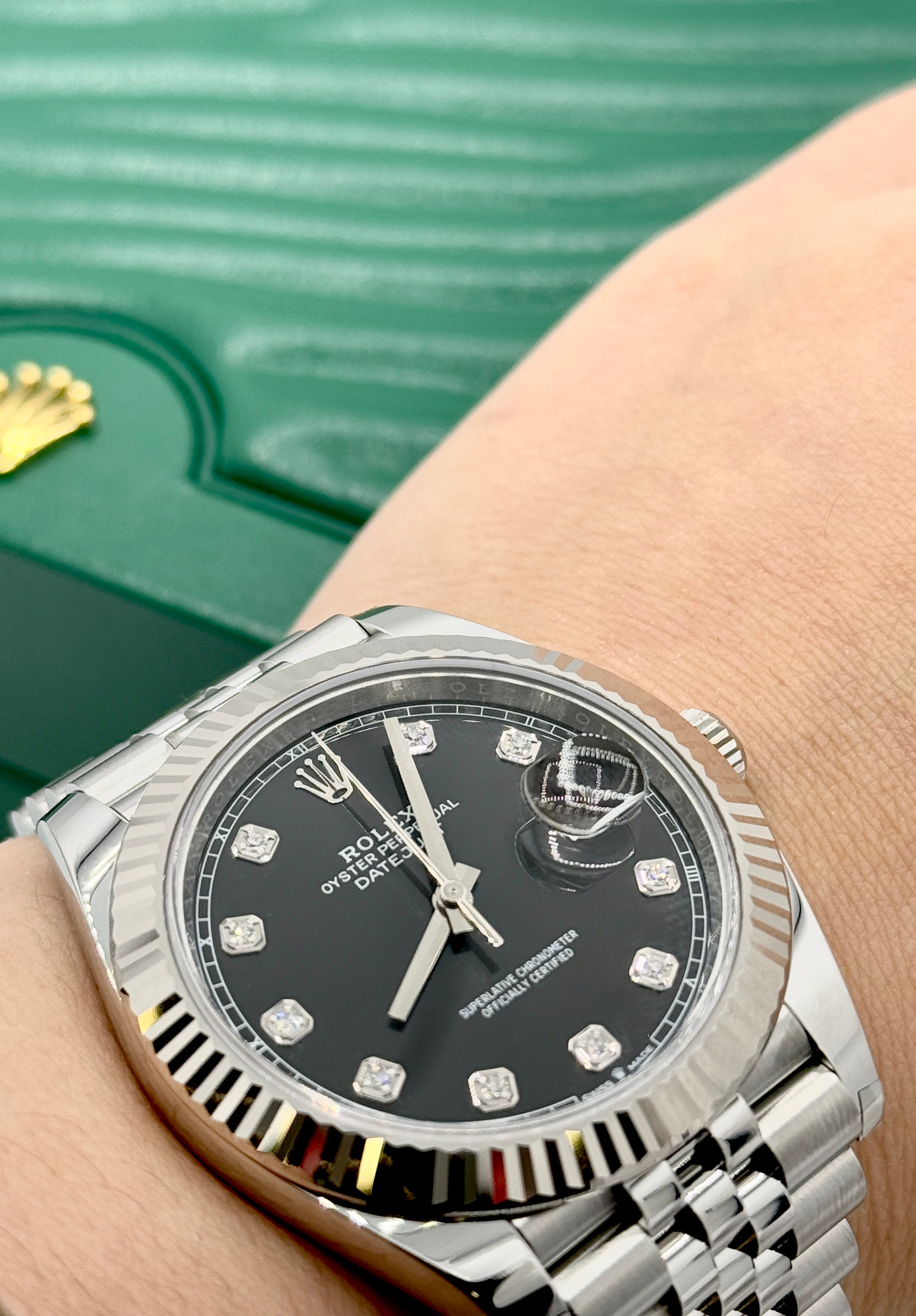 Rolex Datejust Black 41mm 126334