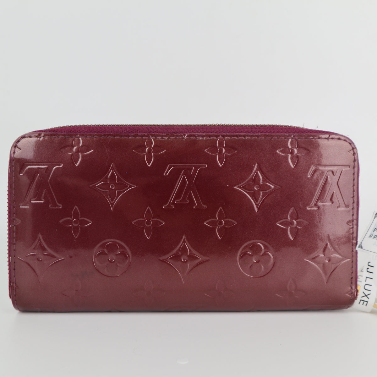 C1944 Louis Vuitton Wallet Monogram Vernis Zippy Wallet | Pre-Owned Very Good Brown Monogram Canvas, Leather, Patent leather