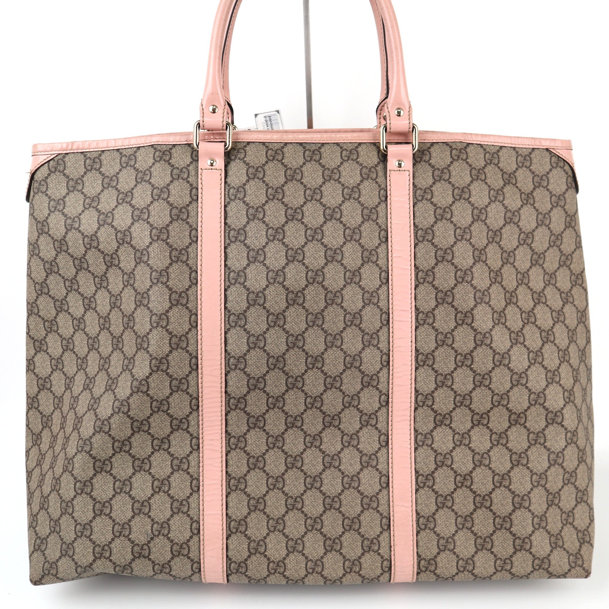 C1945 Gucci Tote Bag GG Supreme Joy Tote | Pre-Owned Very Good Brown GG Supreme Canvas
