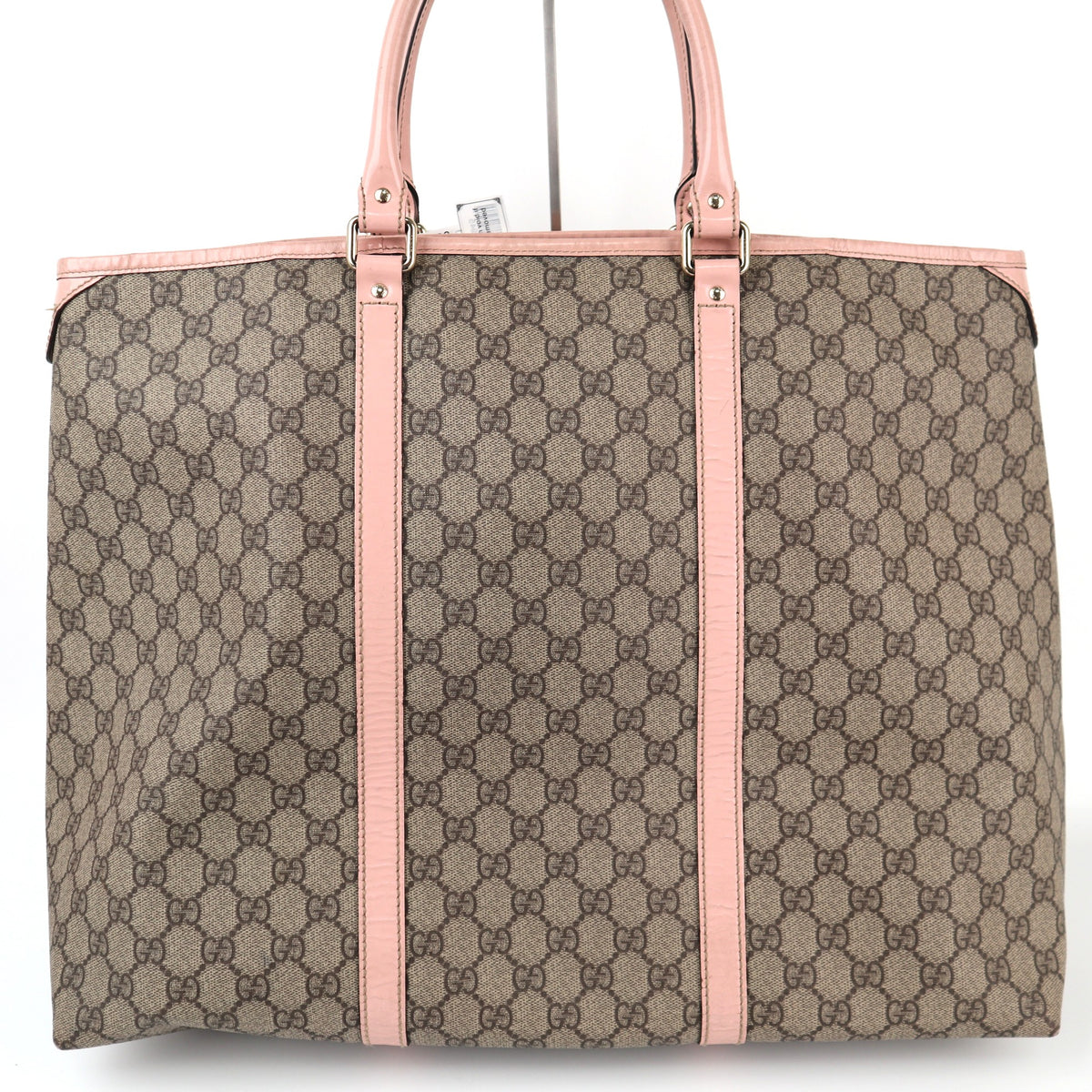 C1945 Gucci Tote Bag GG Supreme Joy Tote | Pre-Owned Very Good Brown GG Supreme Canvas