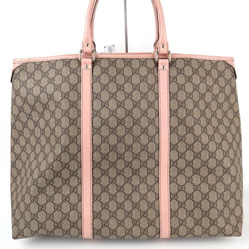C1945 Gucci Tote Bag GG Supreme Joy Tote | Pre-Owned Very Good Brown GG Supreme Canvas
