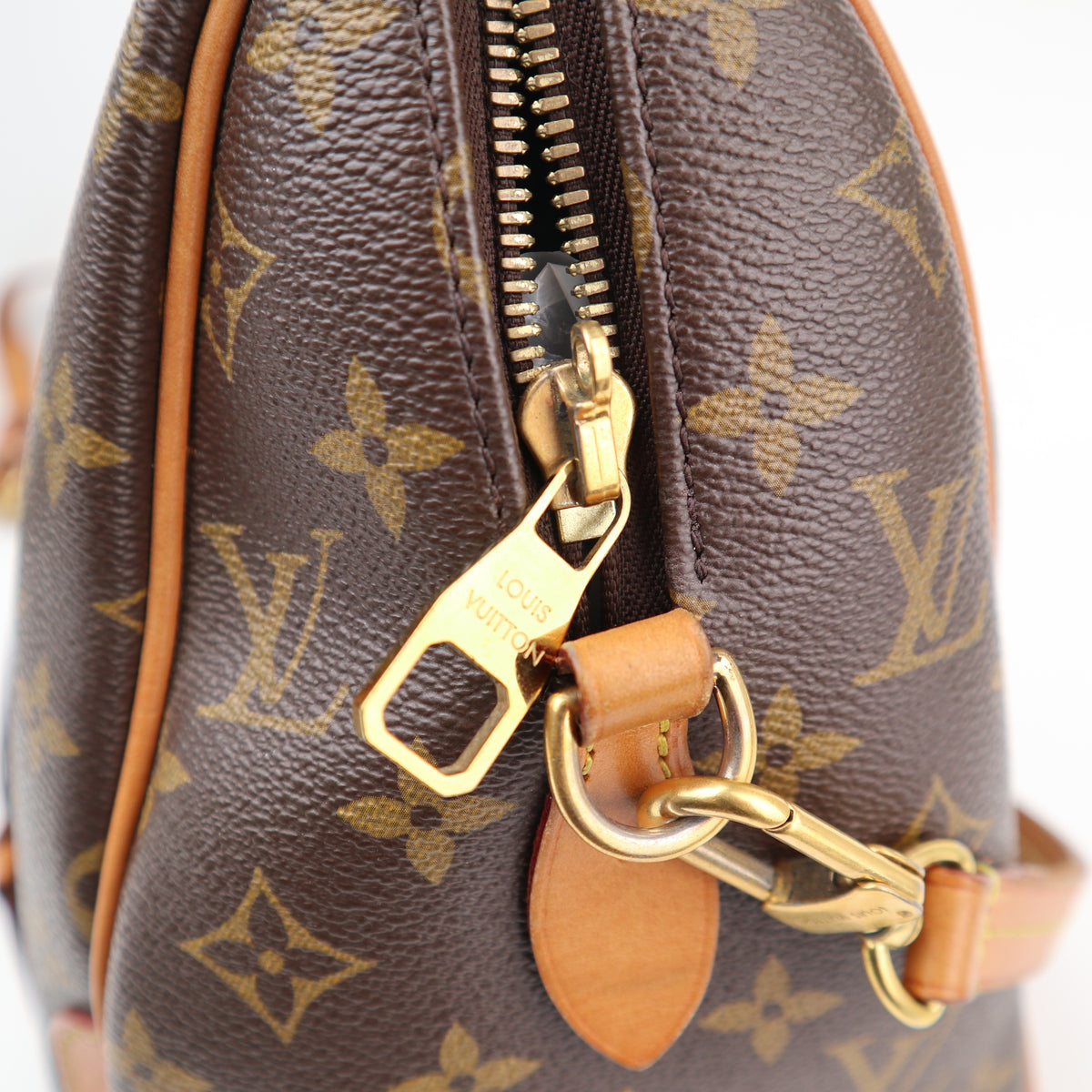 C2848 Louis Vuitton Top Handle Bag Retiro PM | Pre-Owned Very Good Brown Monogram coated canvas, leather trim