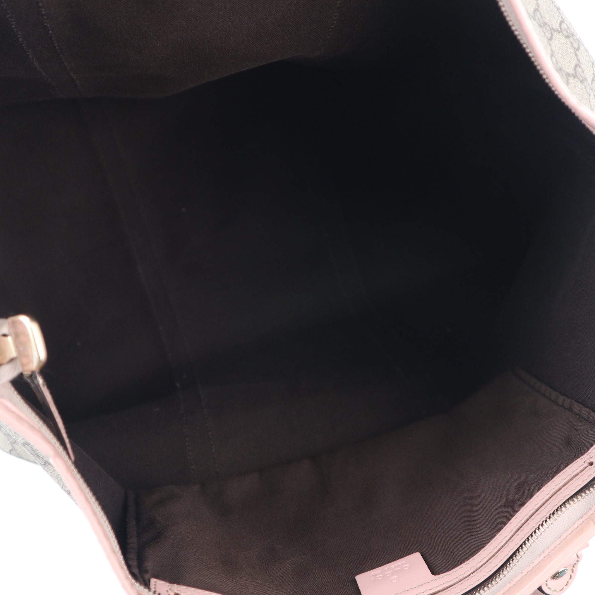 C1945 Gucci Tote Bag GG Supreme Joy Tote | Pre-Owned Very Good Brown GG Supreme Canvas