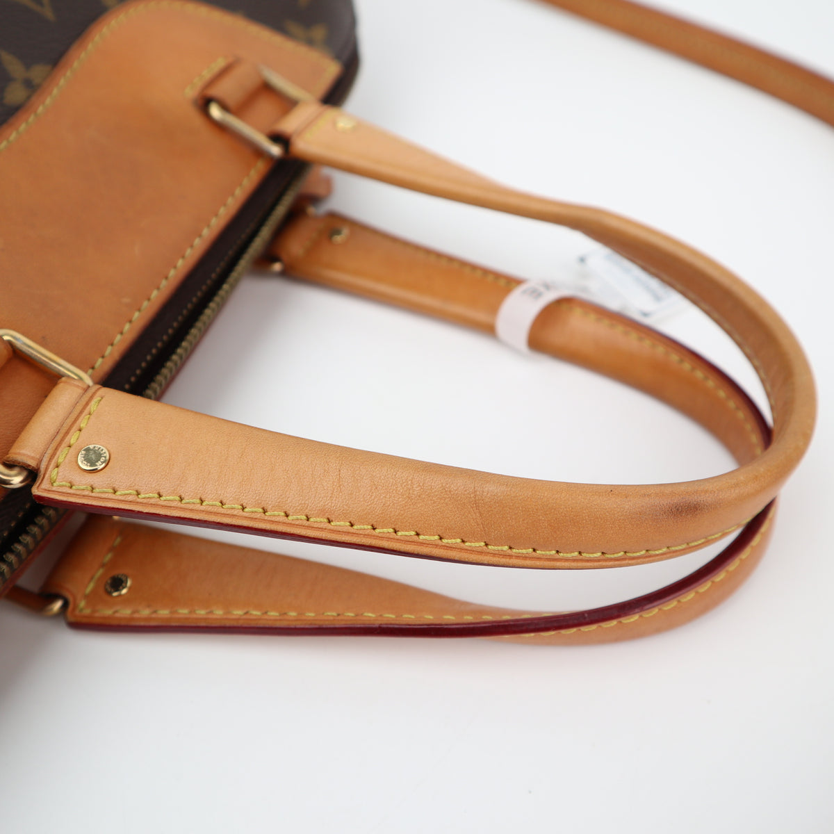 C2848 Louis Vuitton Top Handle Bag Retiro PM | Pre-Owned Very Good Brown Monogram coated canvas, leather trim