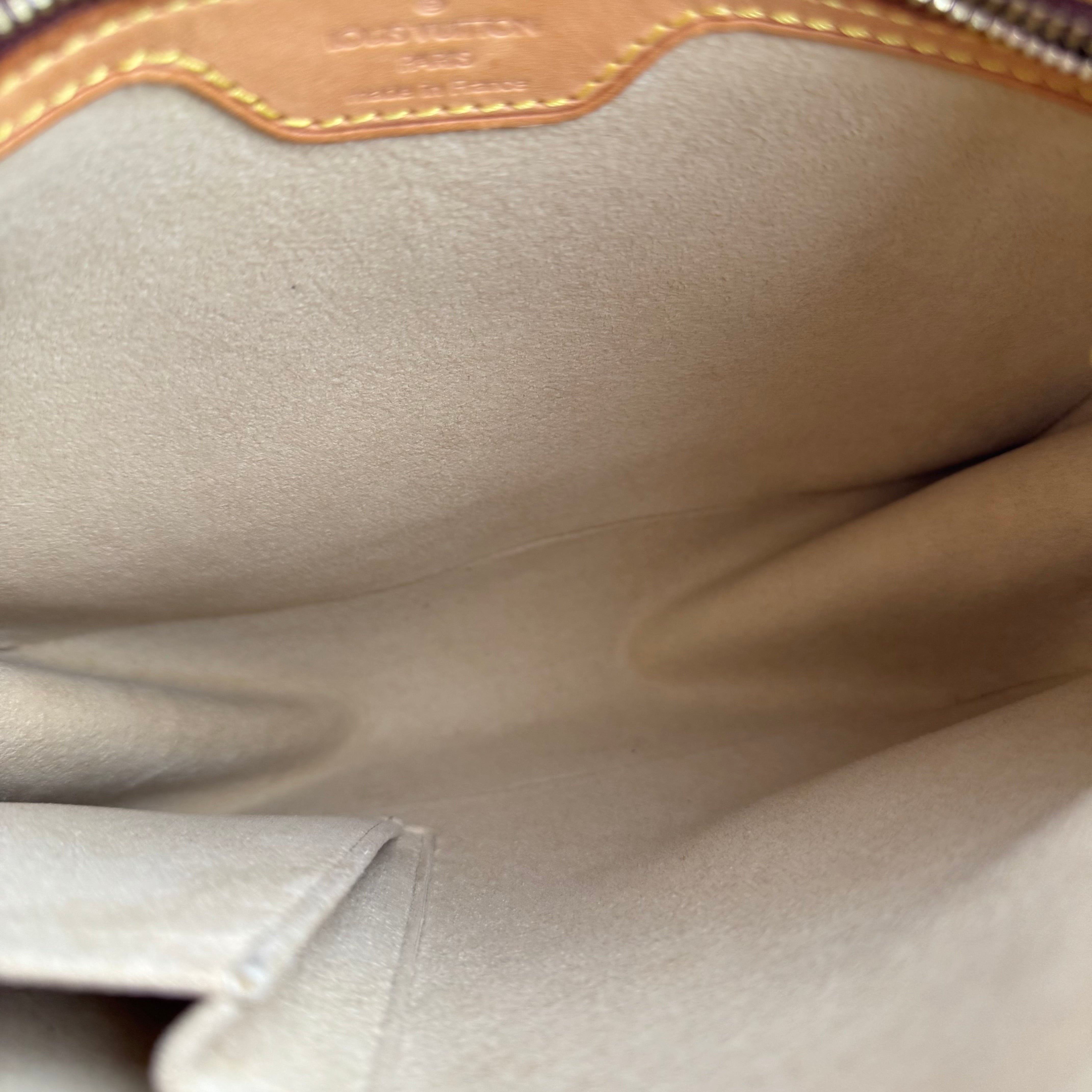 J3371R Louis Vuitton Looping Handbag Monogram Canvas MM satchel- Pre Owned