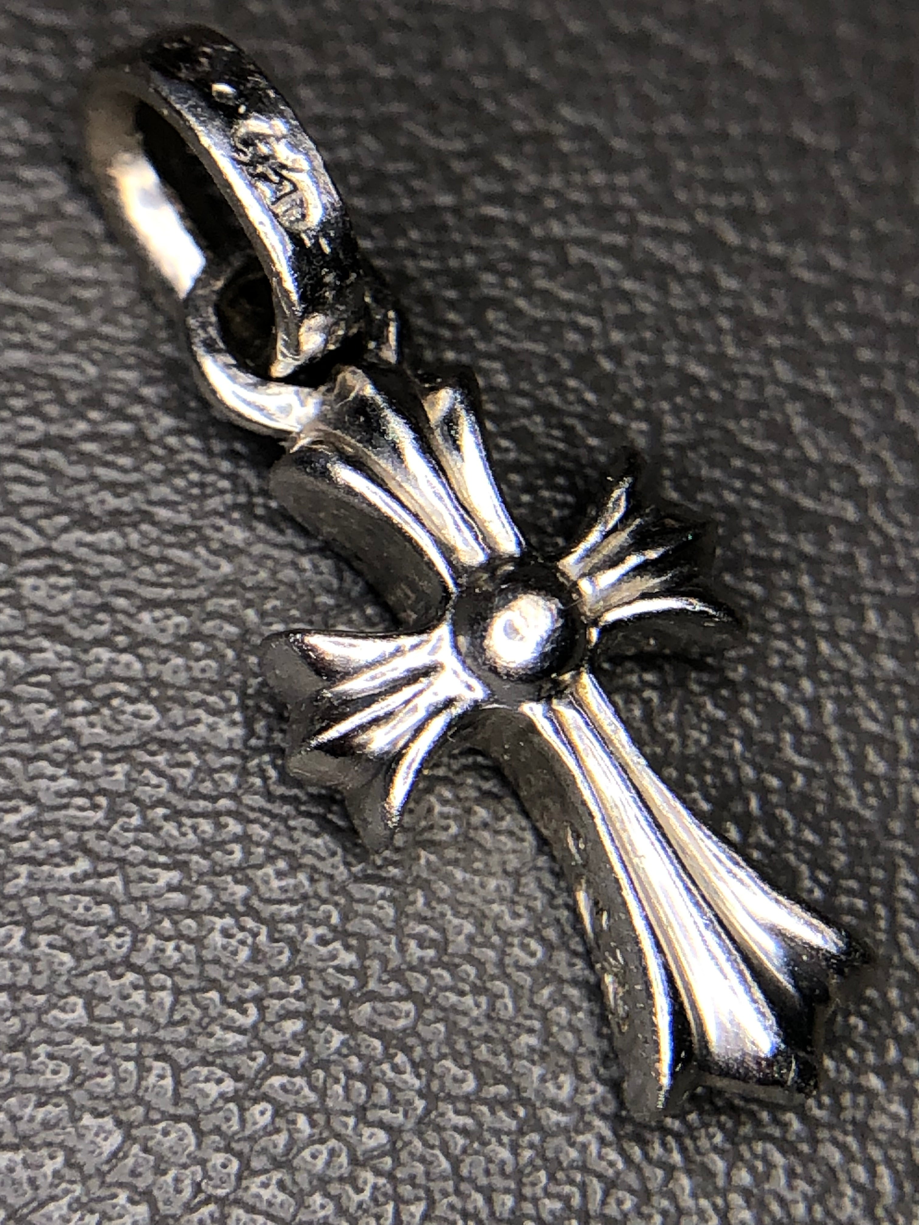 Chrome Hearts Pendant Pink Sapphire White Gold