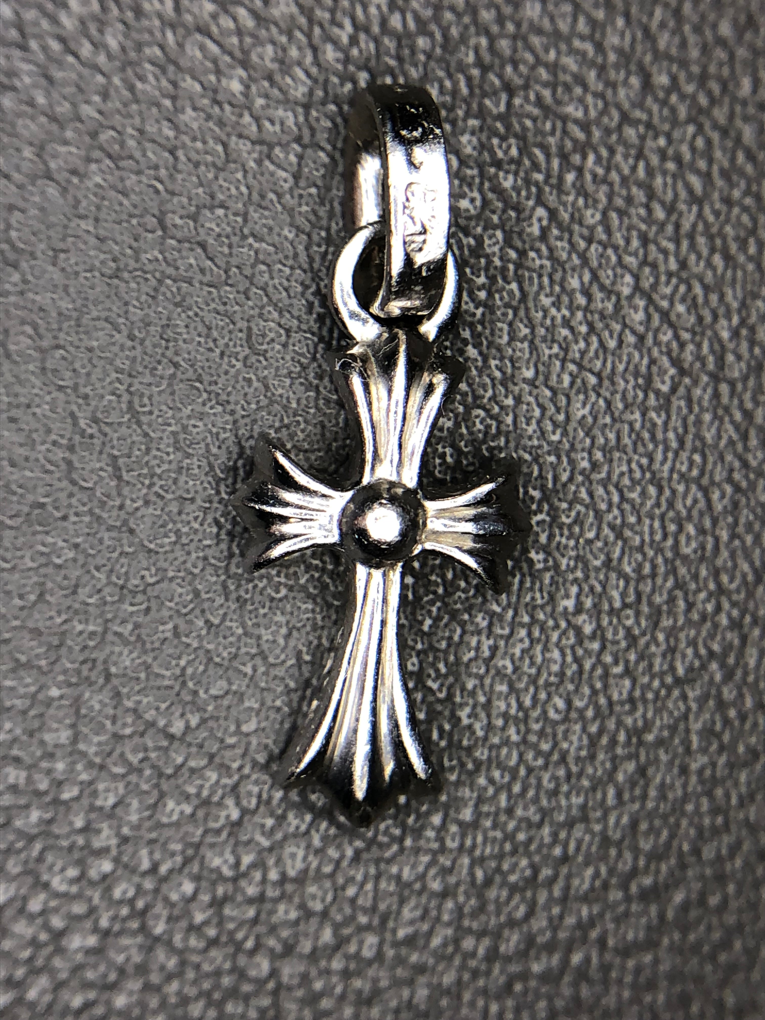 Chrome Hearts Pendant Pink Sapphire White Gold