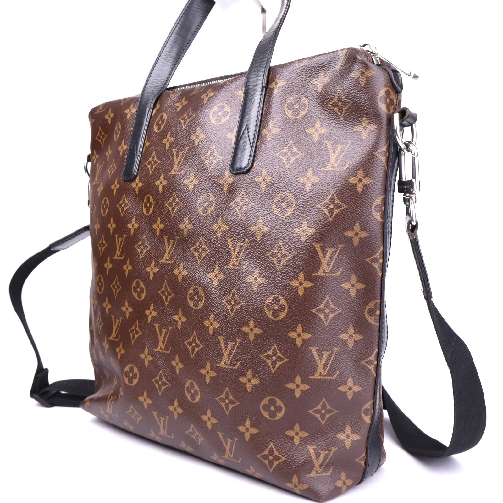 J3424 Louis Vuitton Monogram Macassar Canvas Kitan Bag- Pre Owned
