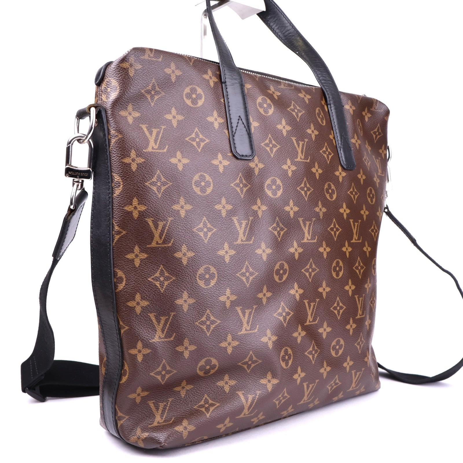 J3424 Louis Vuitton Monogram Macassar Canvas Kitan Bag- Pre Owned