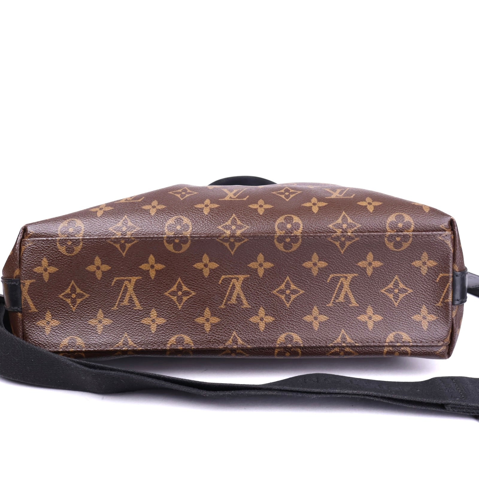 J3424 Louis Vuitton Monogram Macassar Canvas Kitan Bag- Pre Owned