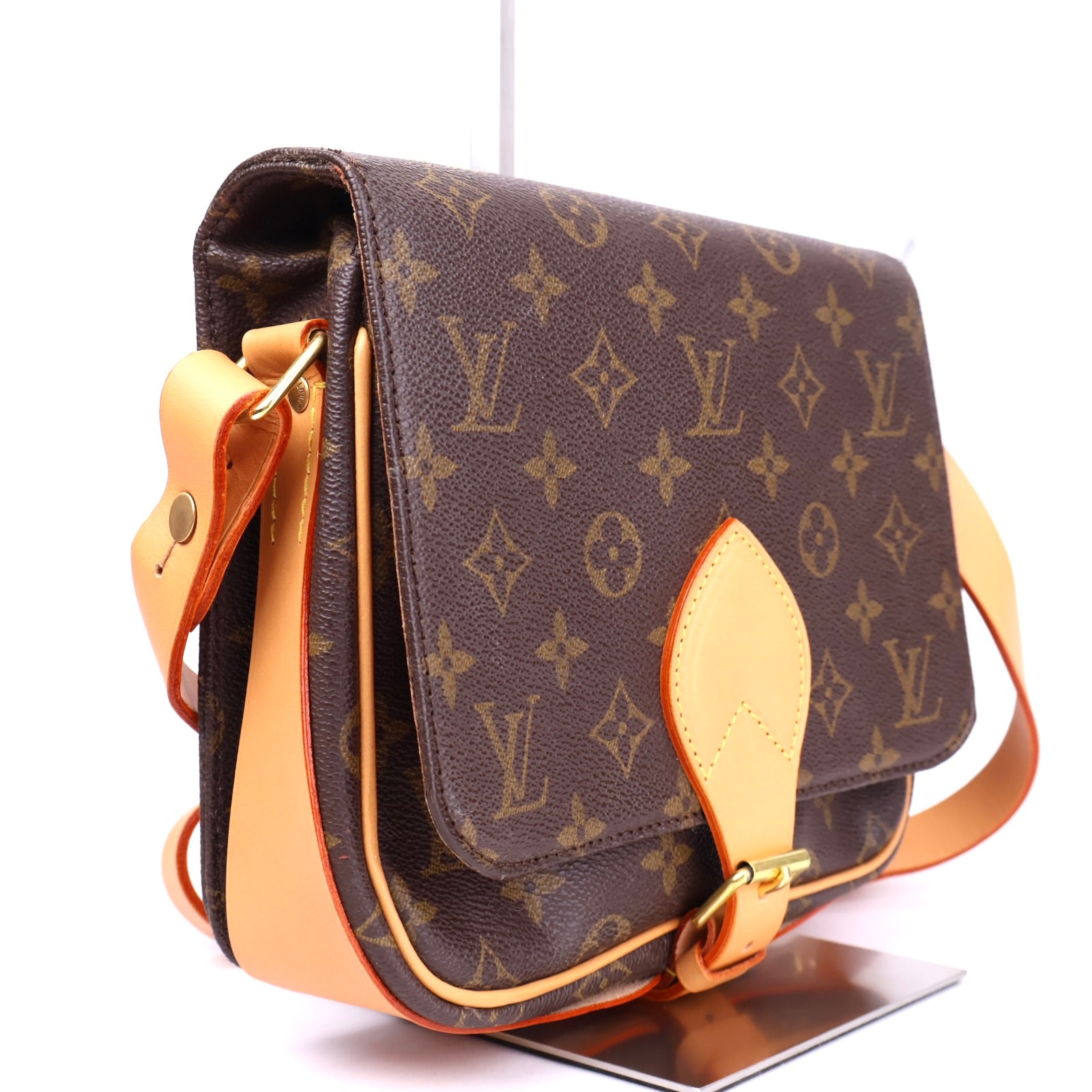 J3729 Louis Vuitton Cartesier MM Shoulder Bag- Pre Owned