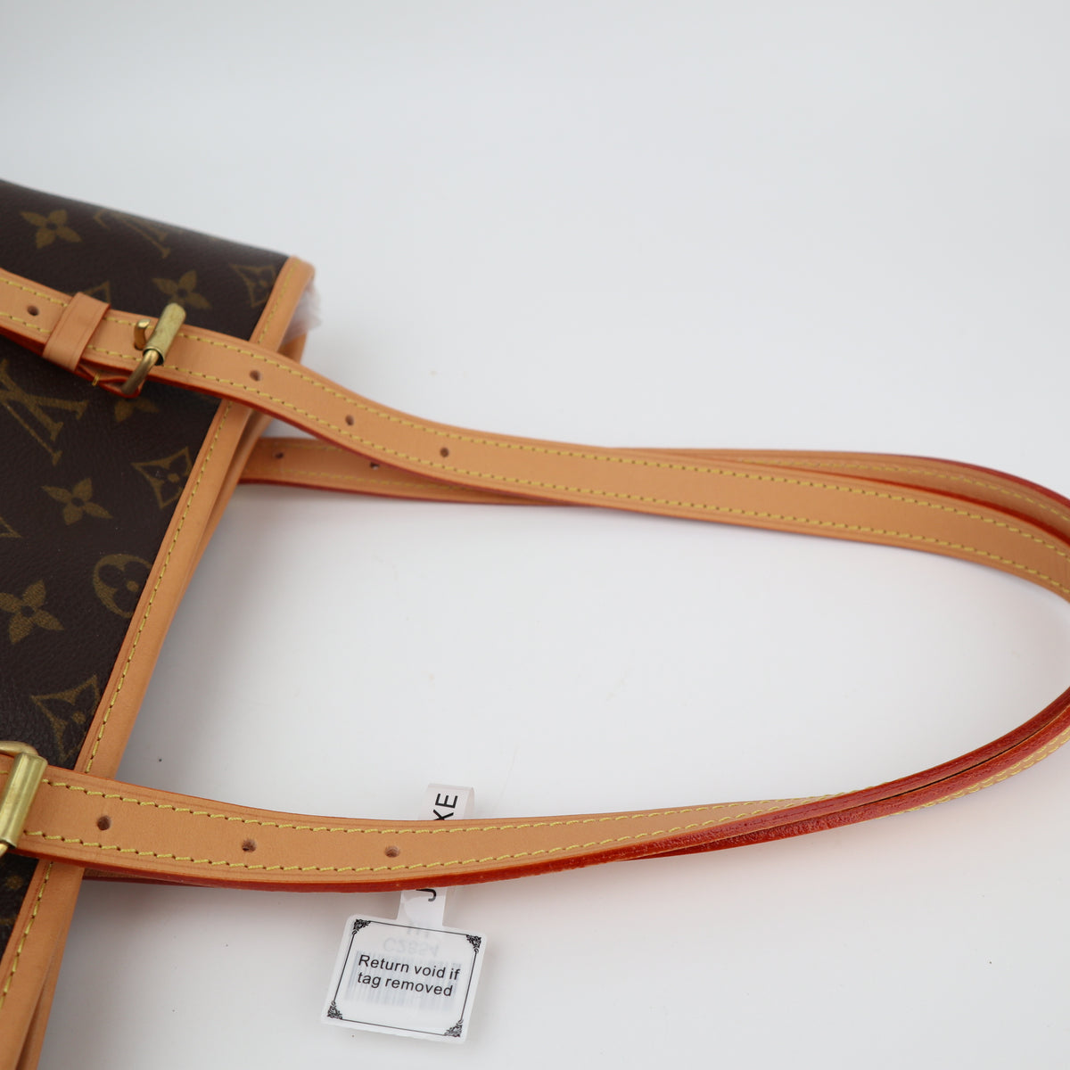 C2854R Louis Vuitton Bucket Bag Bucket GM Bag | Pre-Owned Excellent Brown Monogram coated canvas, leather trim