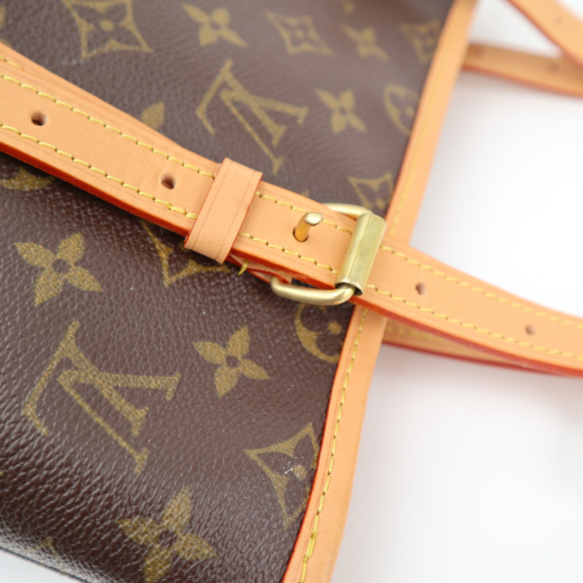 C2854R Louis Vuitton Bucket Bag Bucket GM Bag | Pre-Owned Excellent Brown Monogram coated canvas, leather trim