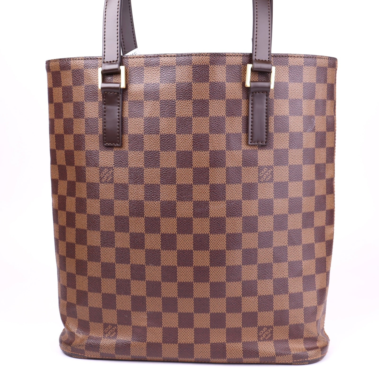 J3423 Louis Vuitton Brown Damier Canvas Ebene Damier Canvas- Pre Owned